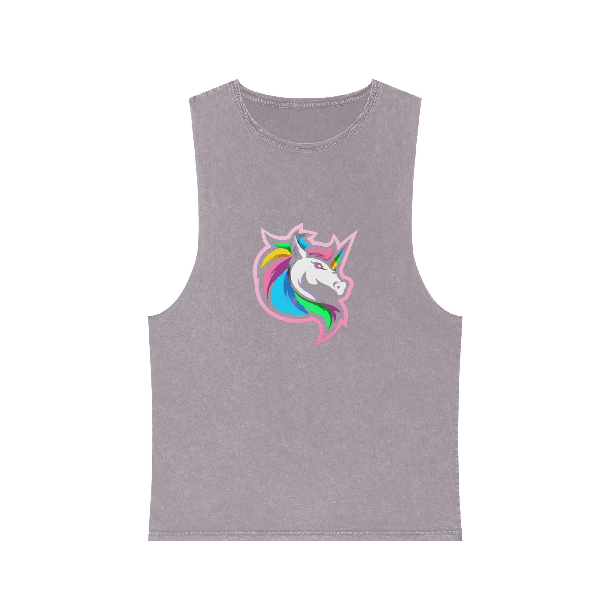 Unicorn V528 Unisex Stonewash Tank Top - Image 17