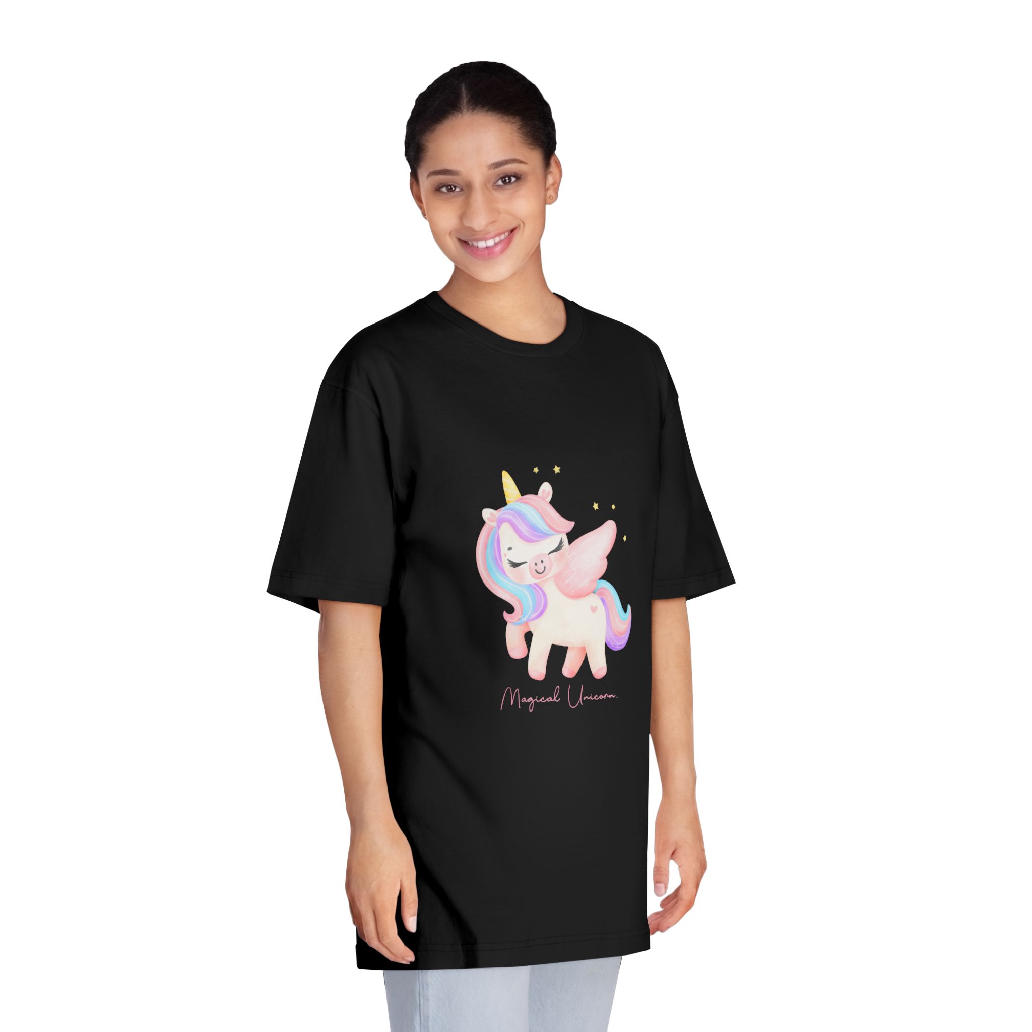 Unicorn V962 Unisex Classic Crewneck T Shirt - Image 7