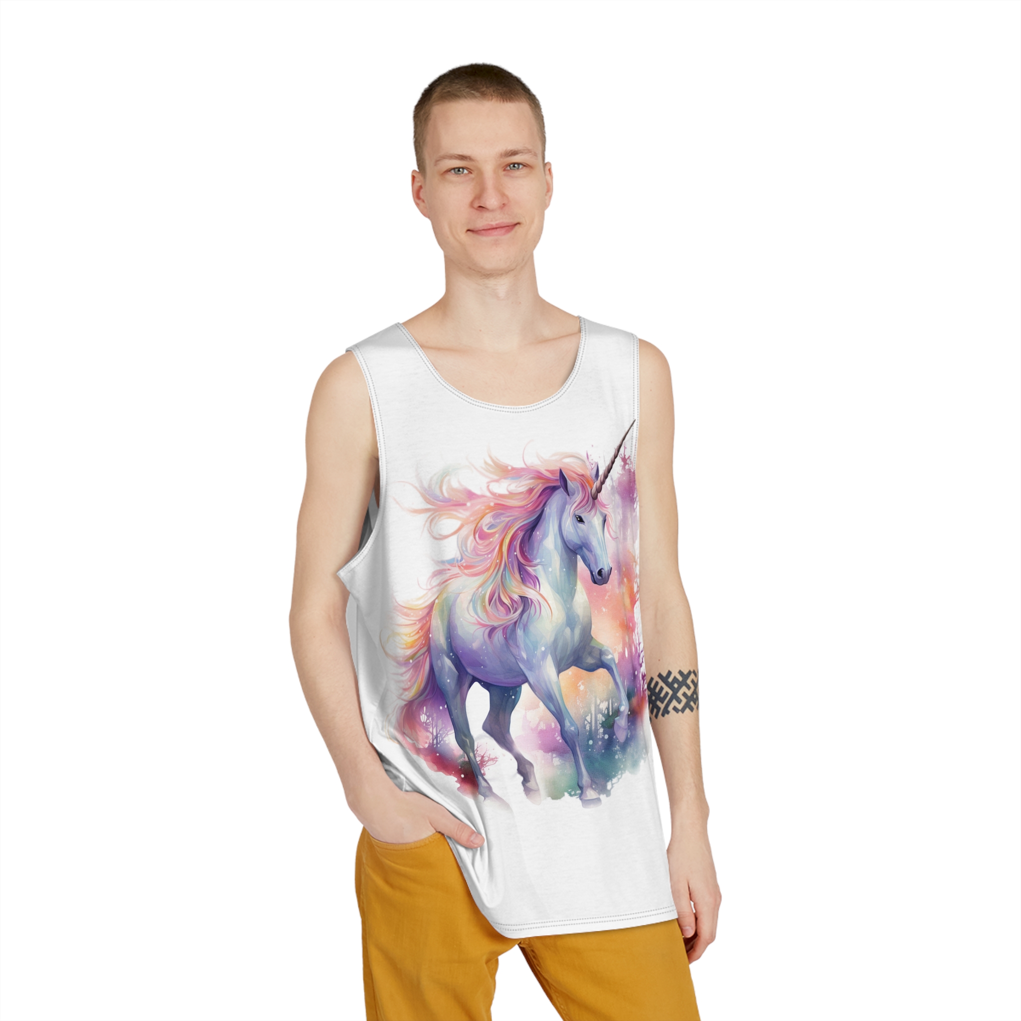 Unicorns 320 Mens Tank Aop - Image 3