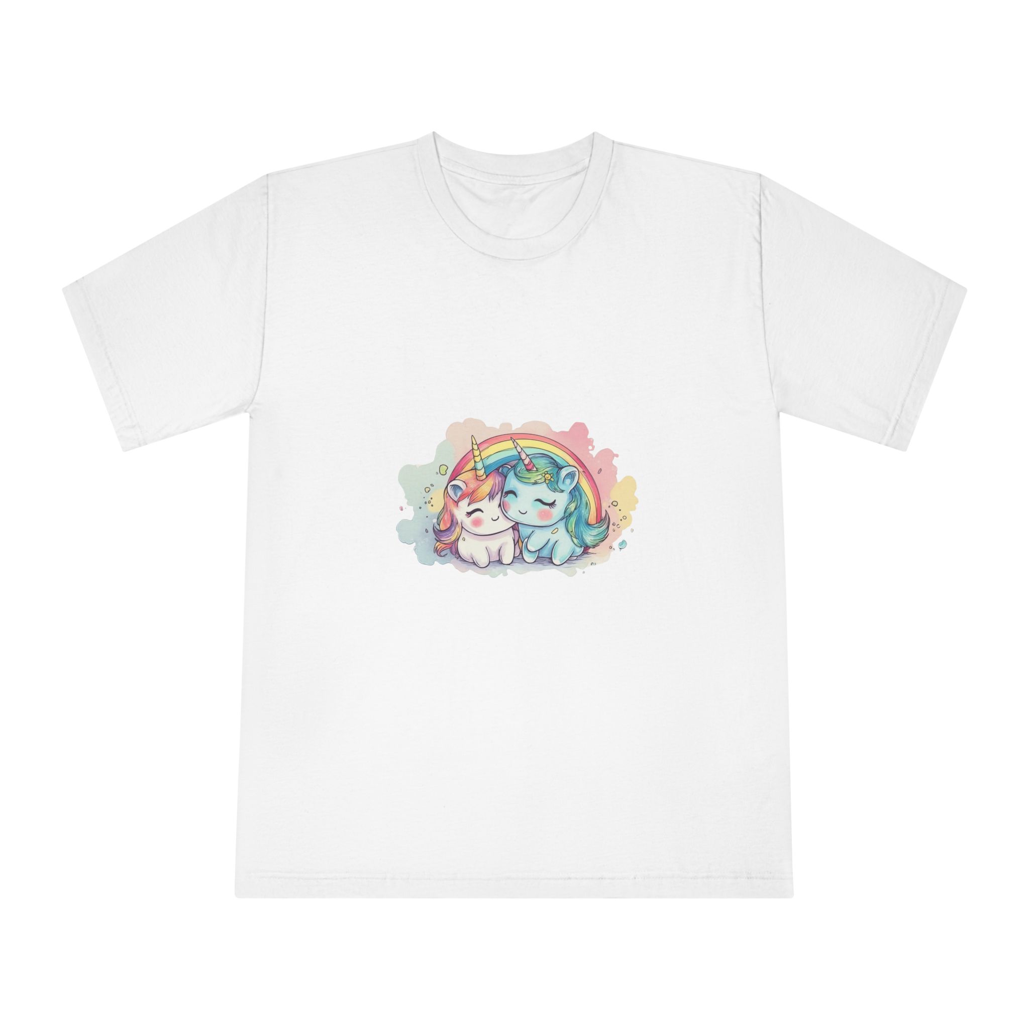 Two Cute Unicorns Unisex Classic Crewneck T Shirt