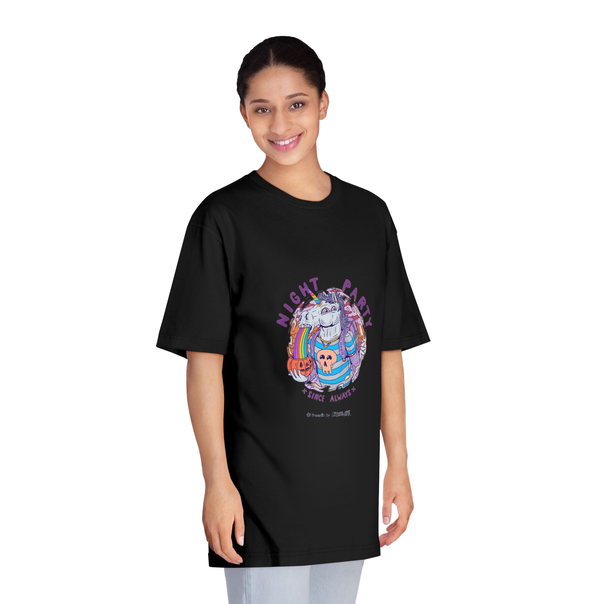 Unicorn V691 Unisex Classic Crewneck T Shirt - Image 7