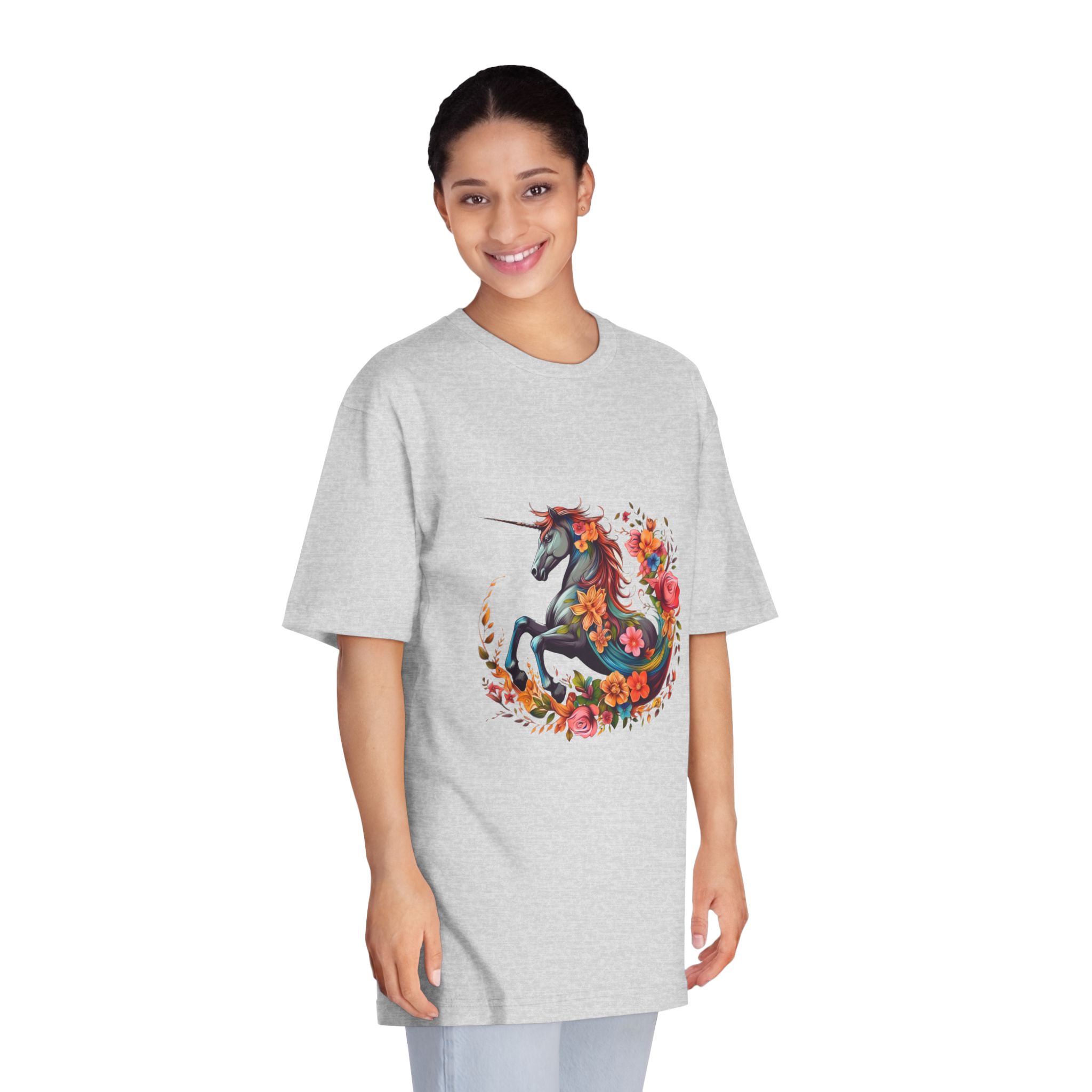 Unicorns 335 Unisex Classic Crewneck T Shirt - Image 15