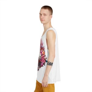 Colorful 3d Mythical Unicorn (2) Mens Tank Aop