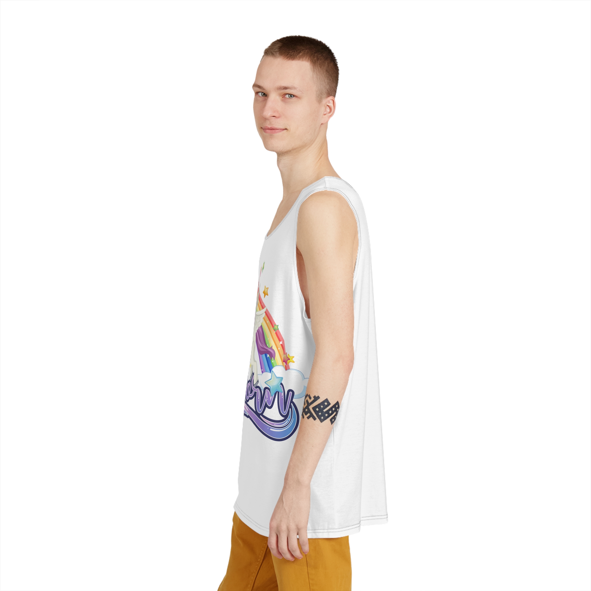 Unicorn V435 Mens Tank Aop