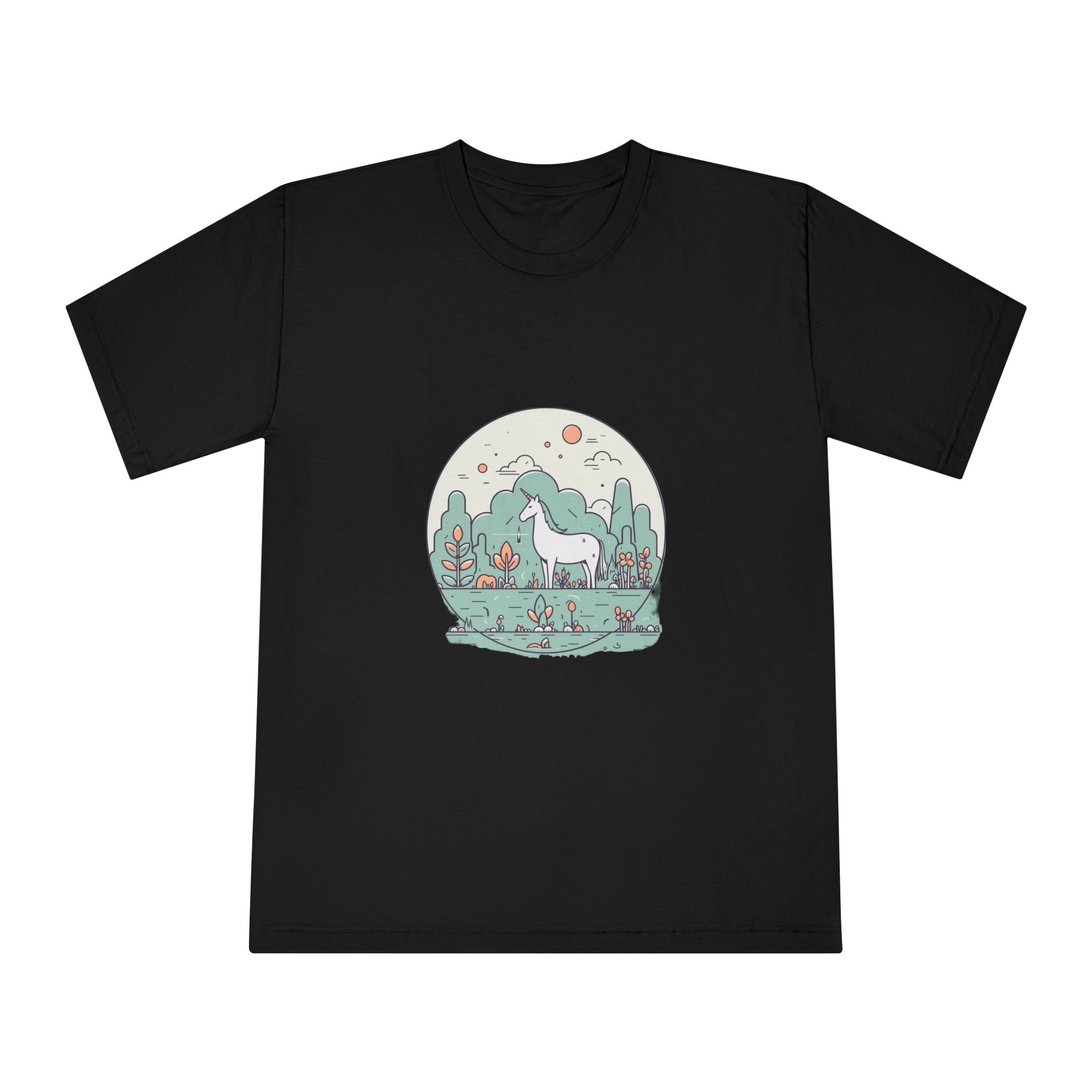 Unicorns 5 Unisex Classic Crewneck T Shirt - Image 5