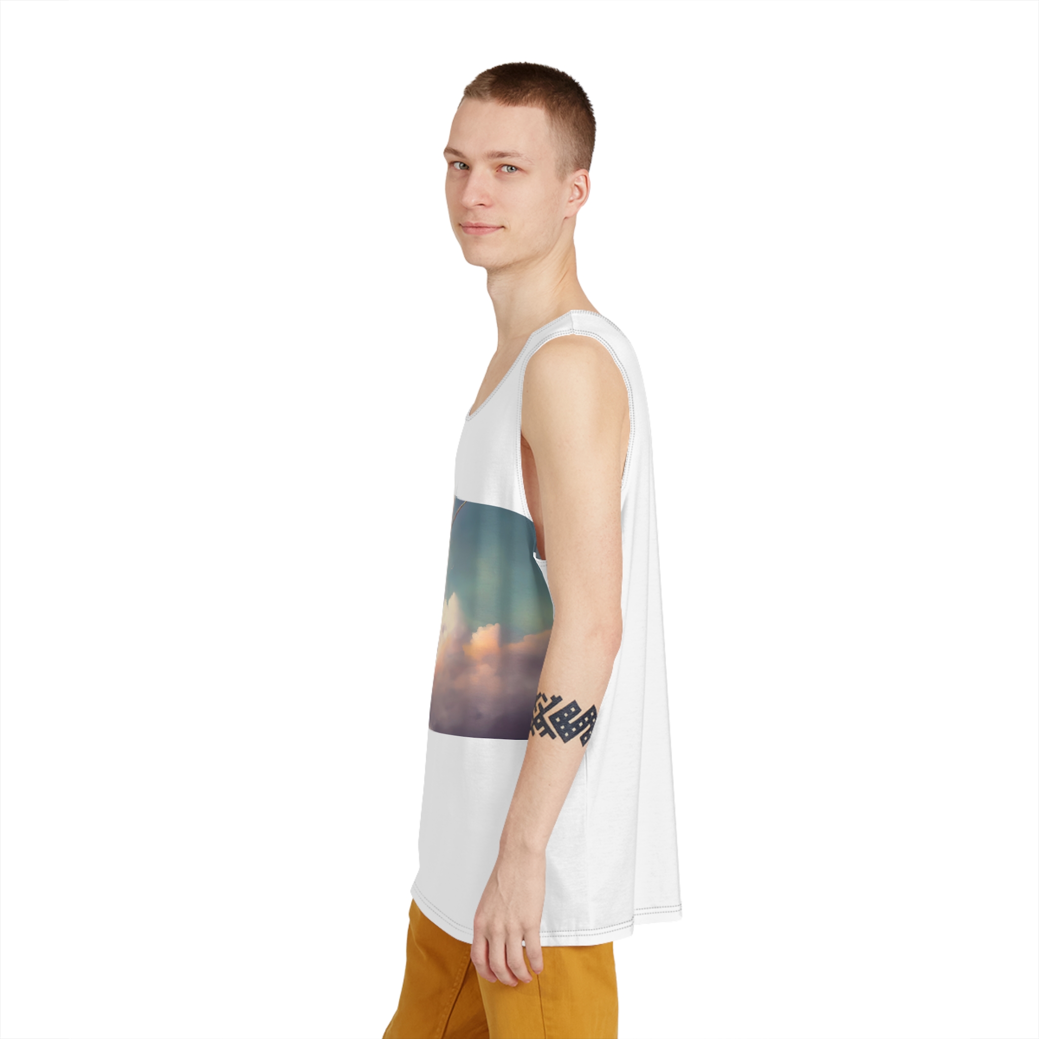 Unicorn (1) Mens Tank Aop