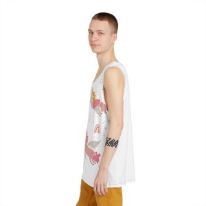 Princess With Unicorns February 2022 Mens Tank Aop