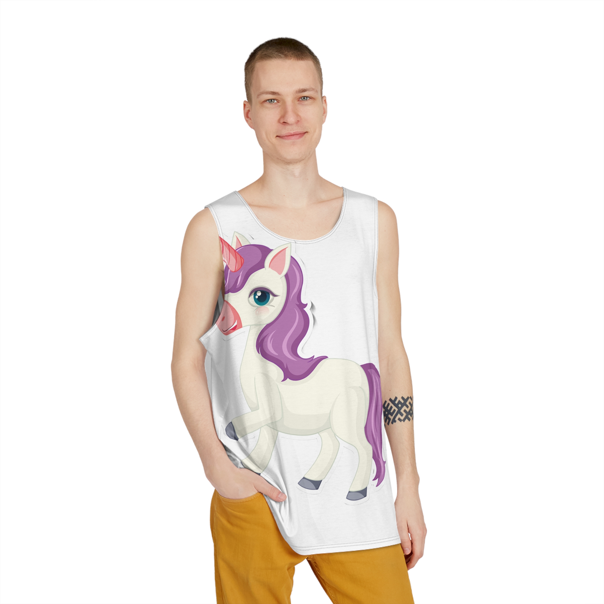 Unicorn V653 Mens Tank Aop - Image 3