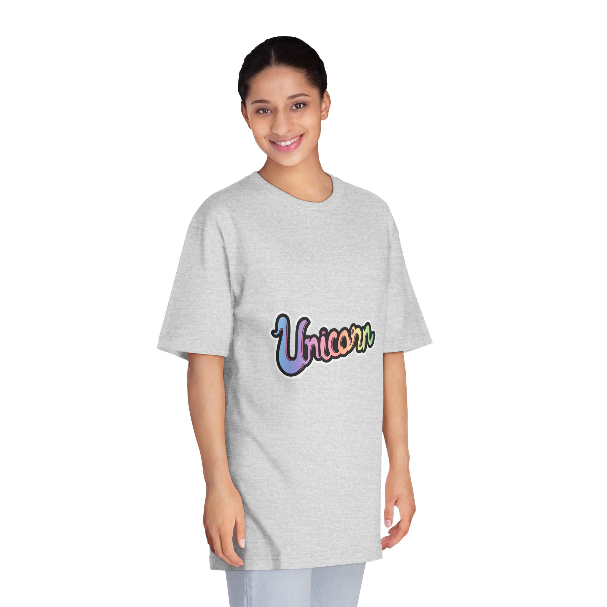 Unicorn Copia 4 Unisex Classic Crewneck T Shirt - Image 15