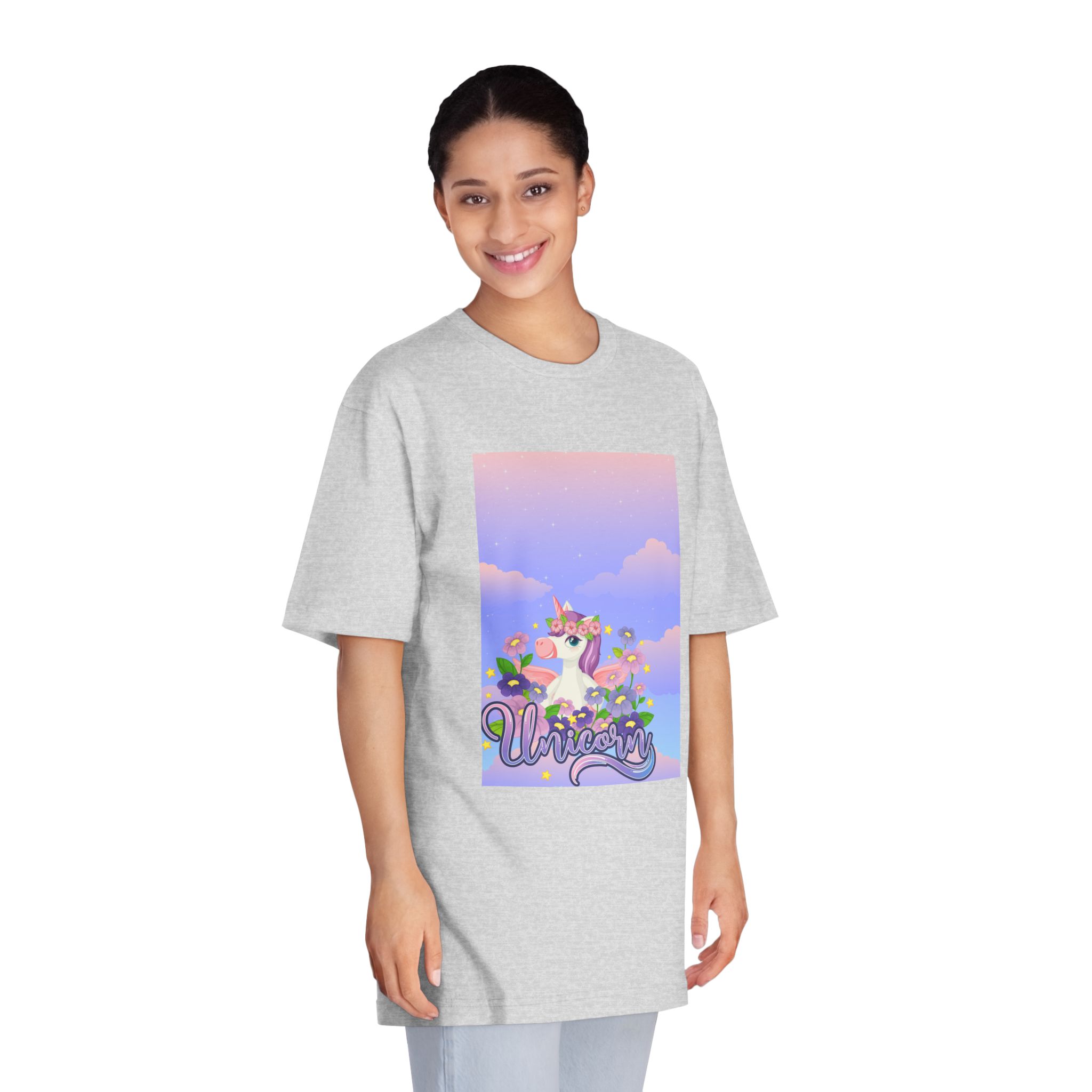 Unicorn V482 Unisex Classic Crewneck T Shirt - Image 15