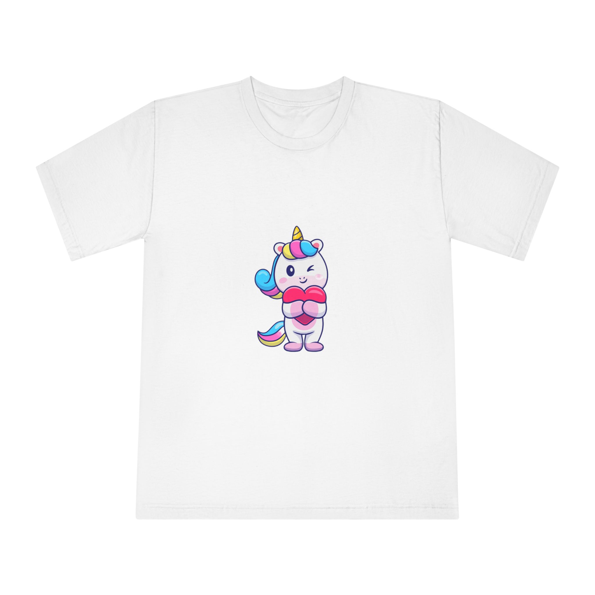 Unicorn V606 Unisex Classic Crewneck T Shirt