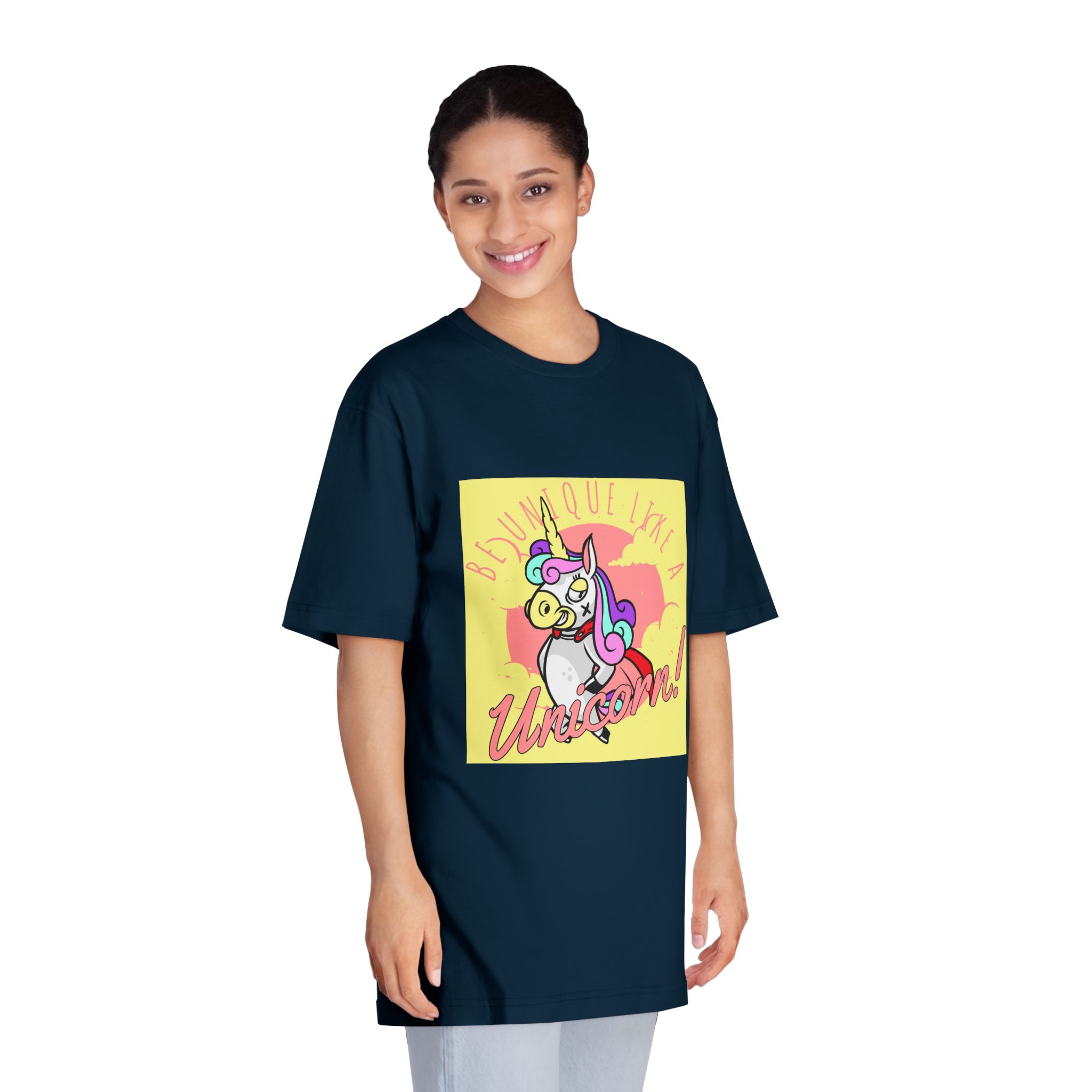 Be Unique Like Unicorn Unisex Classic Crewneck T Shirt - Image 19