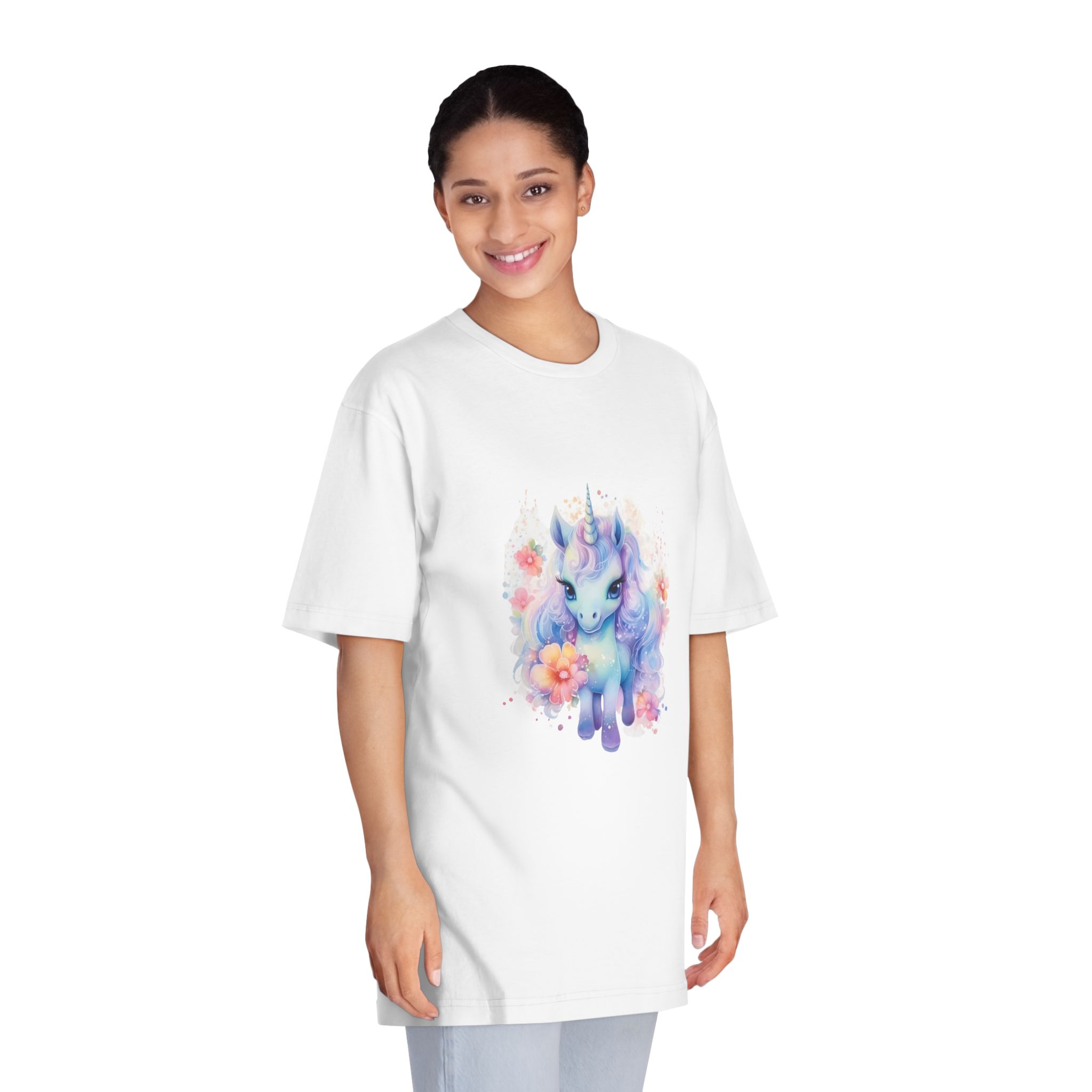 Unicorns 142 Unisex Classic Crewneck T Shirt - Image 3