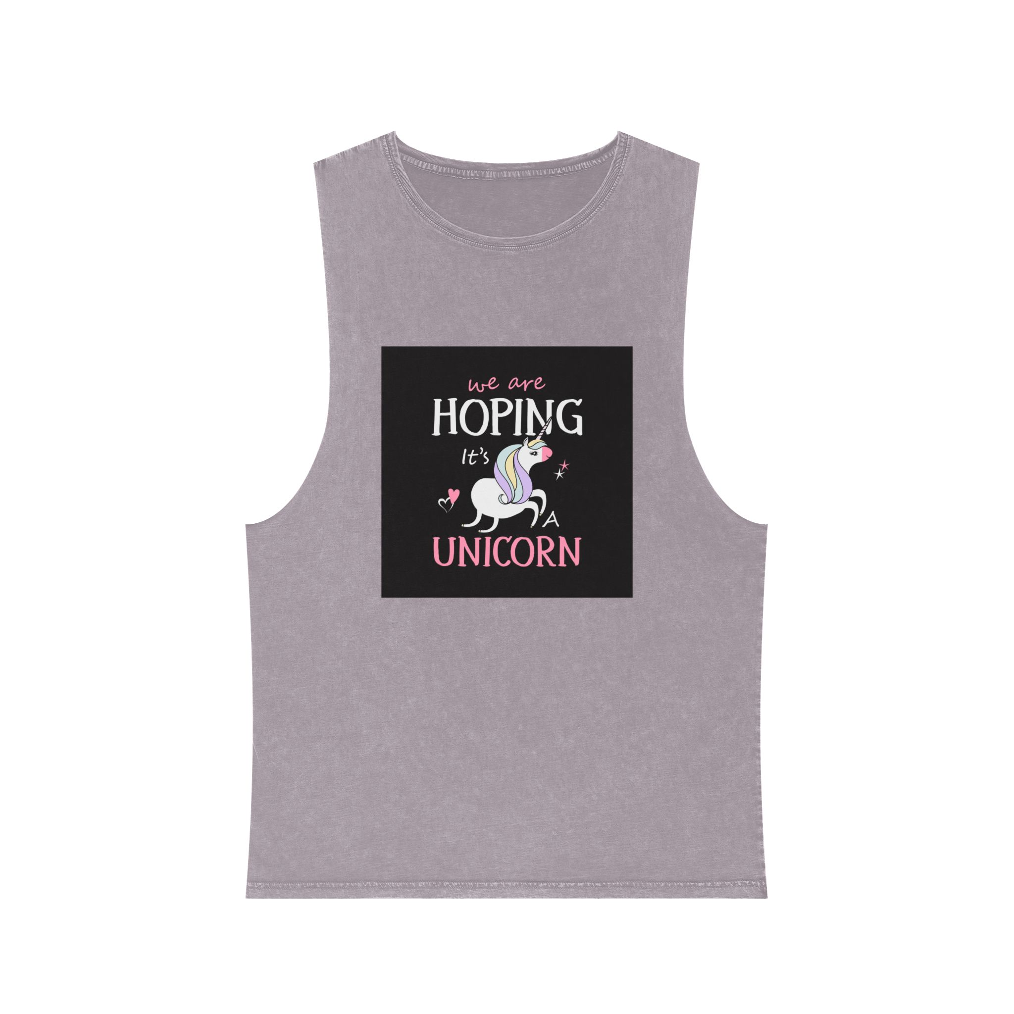 Unicorn 15 Unisex Stonewash Tank Top - Image 17