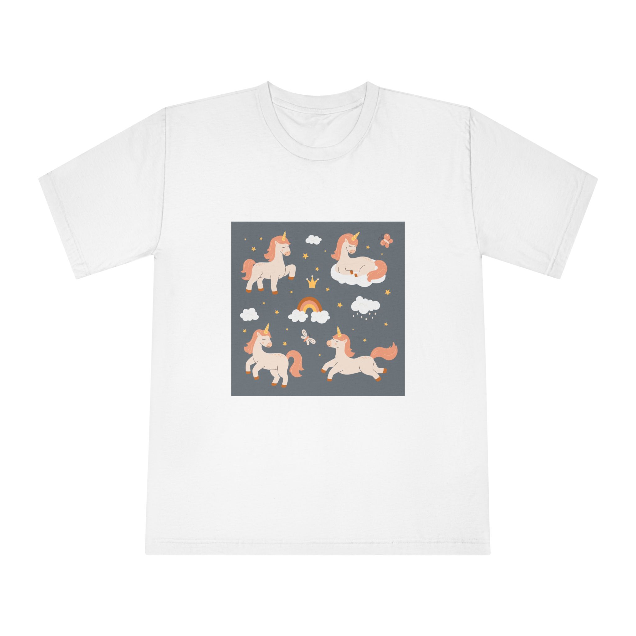 Unicorn V799 Unisex Classic Crewneck T Shirt