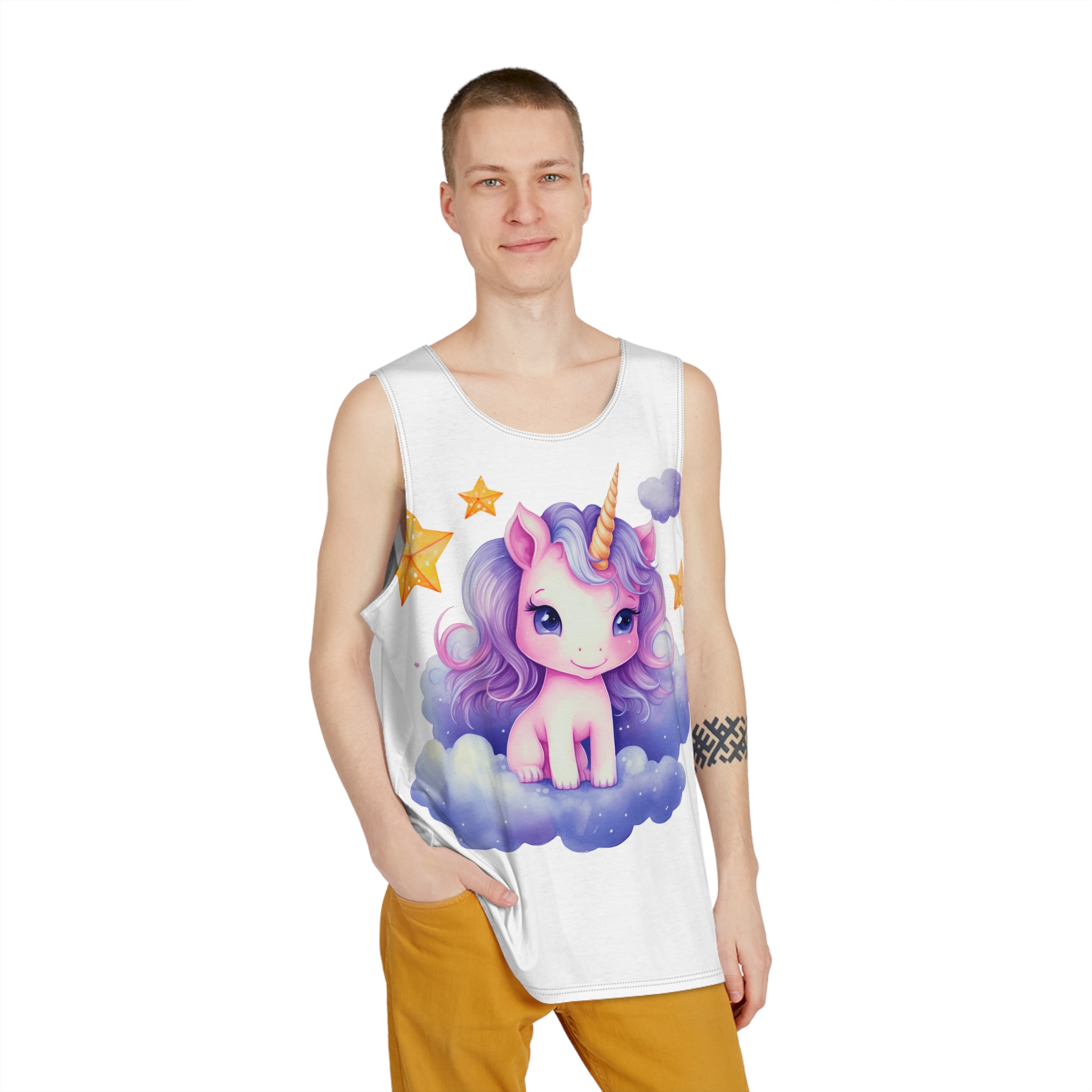 Unicorns 329 Mens Tank Aop - Image 3