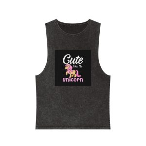 Unicorn 12 Unisex Stonewash Tank Top