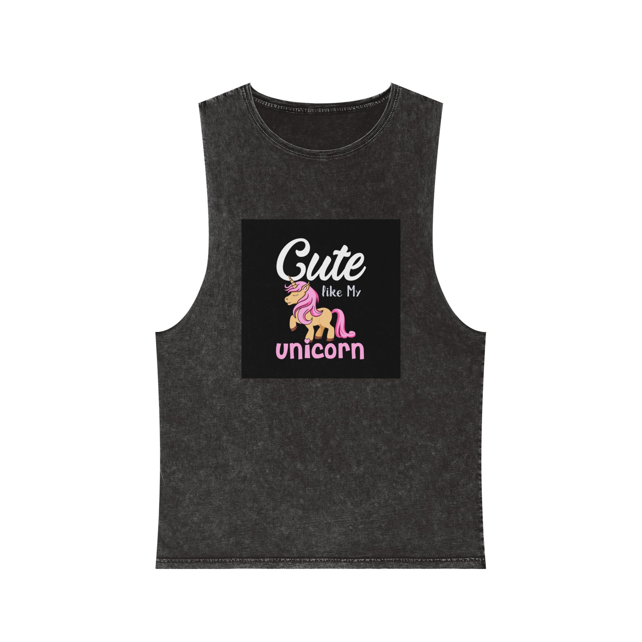 Unicorn 12 Unisex Stonewash Tank Top