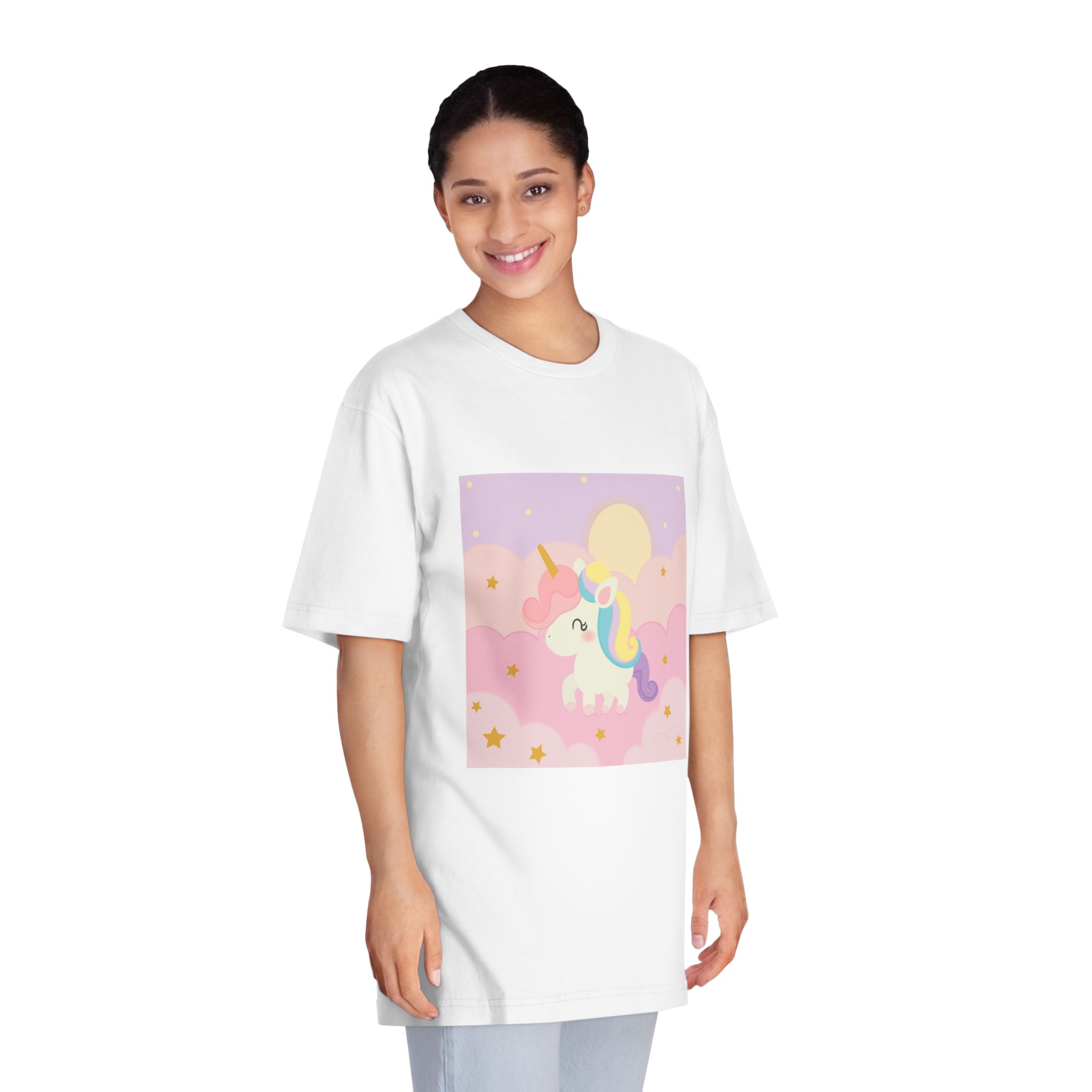 Unicorn V120 Unisex Classic Crewneck T Shirt - Image 3