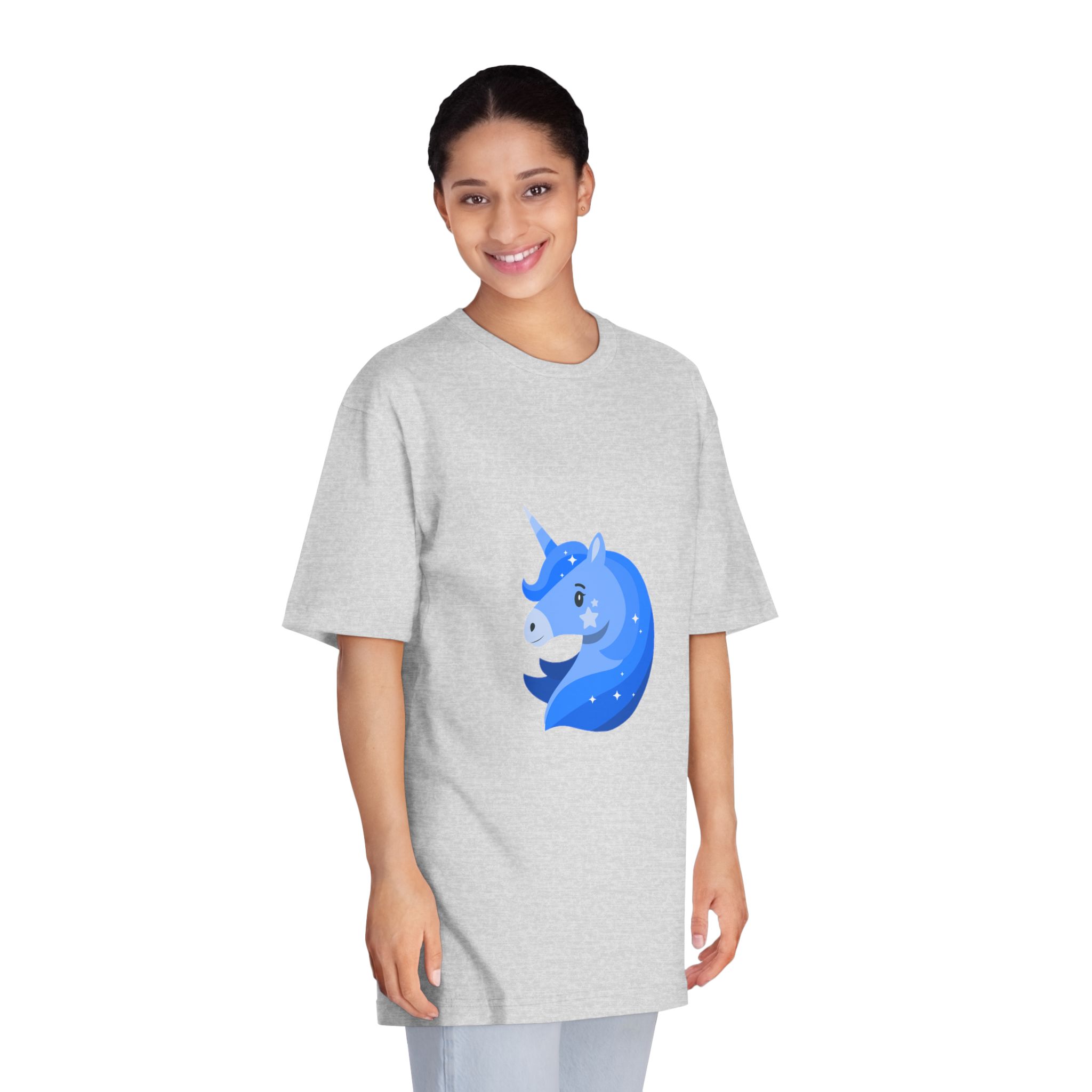 Unicorn V849 Unisex Classic Crewneck T Shirt - Image 15