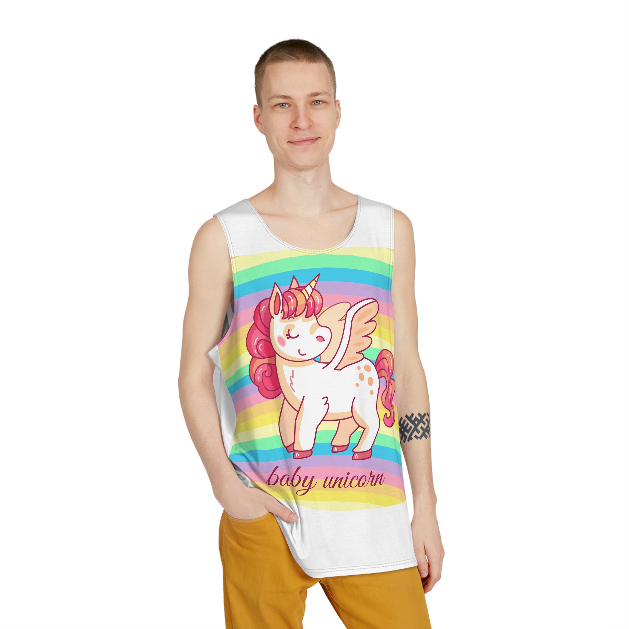 Unicorn V367 Mens Tank Aop - Image 3