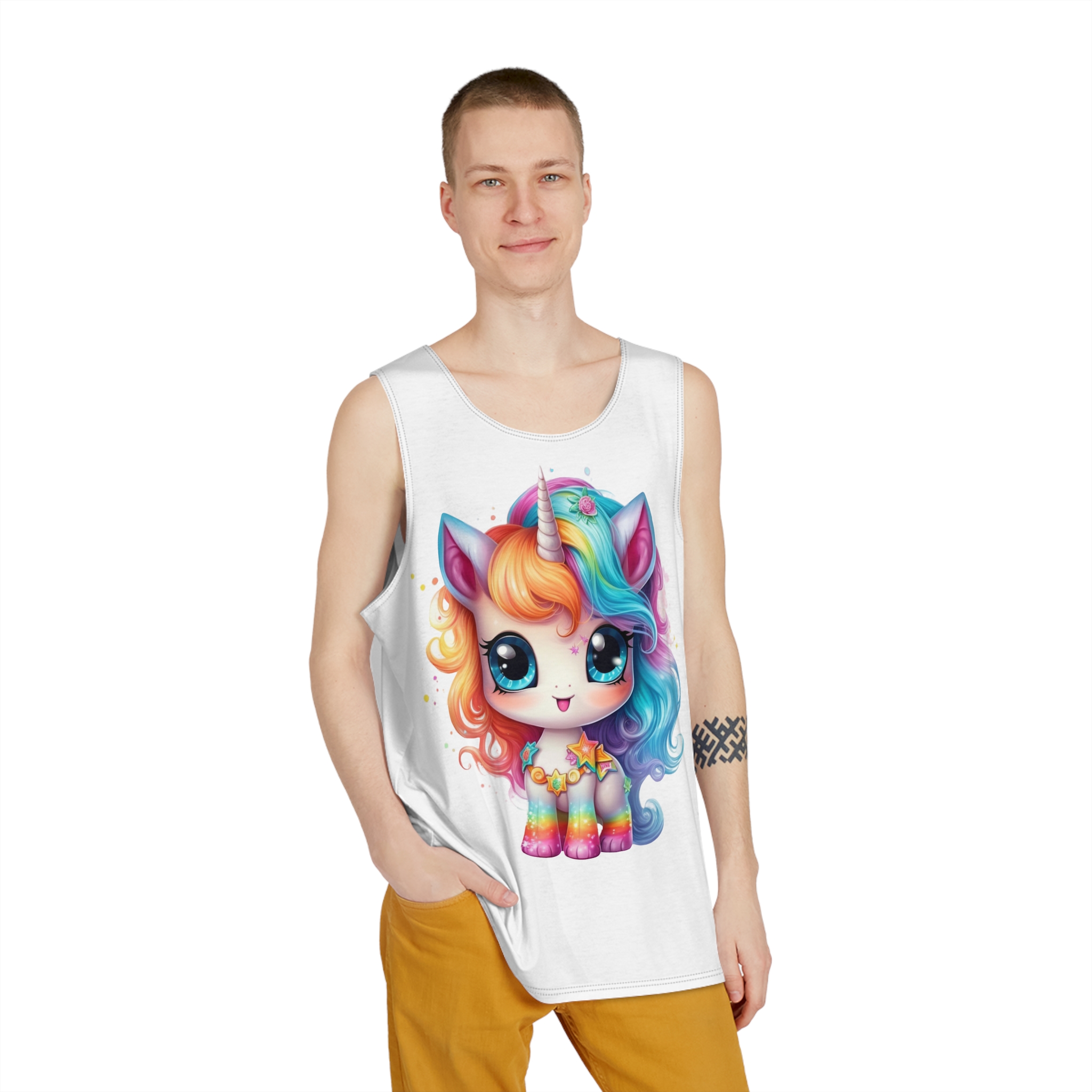 Unicorns 321 Mens Tank Aop - Image 3