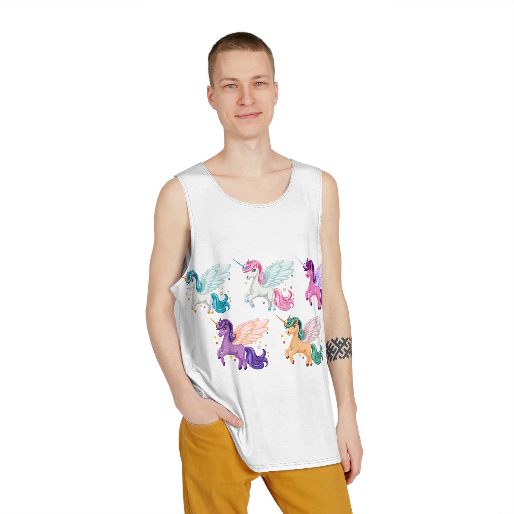 Unicorns 426 Mens Tank Aop - Image 3