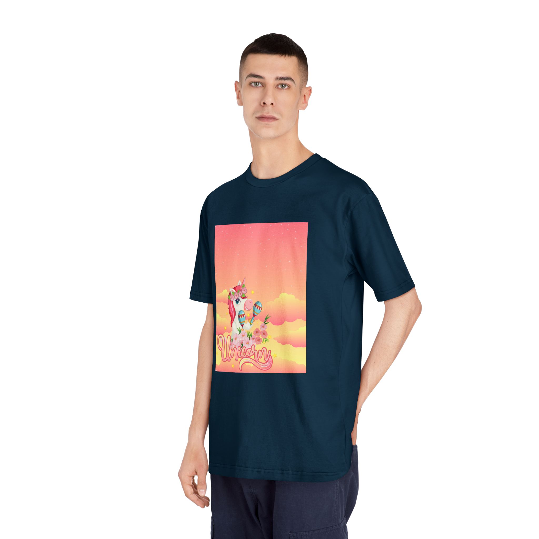 Unicorn V471 Unisex Classic Crewneck T Shirt - Image 20