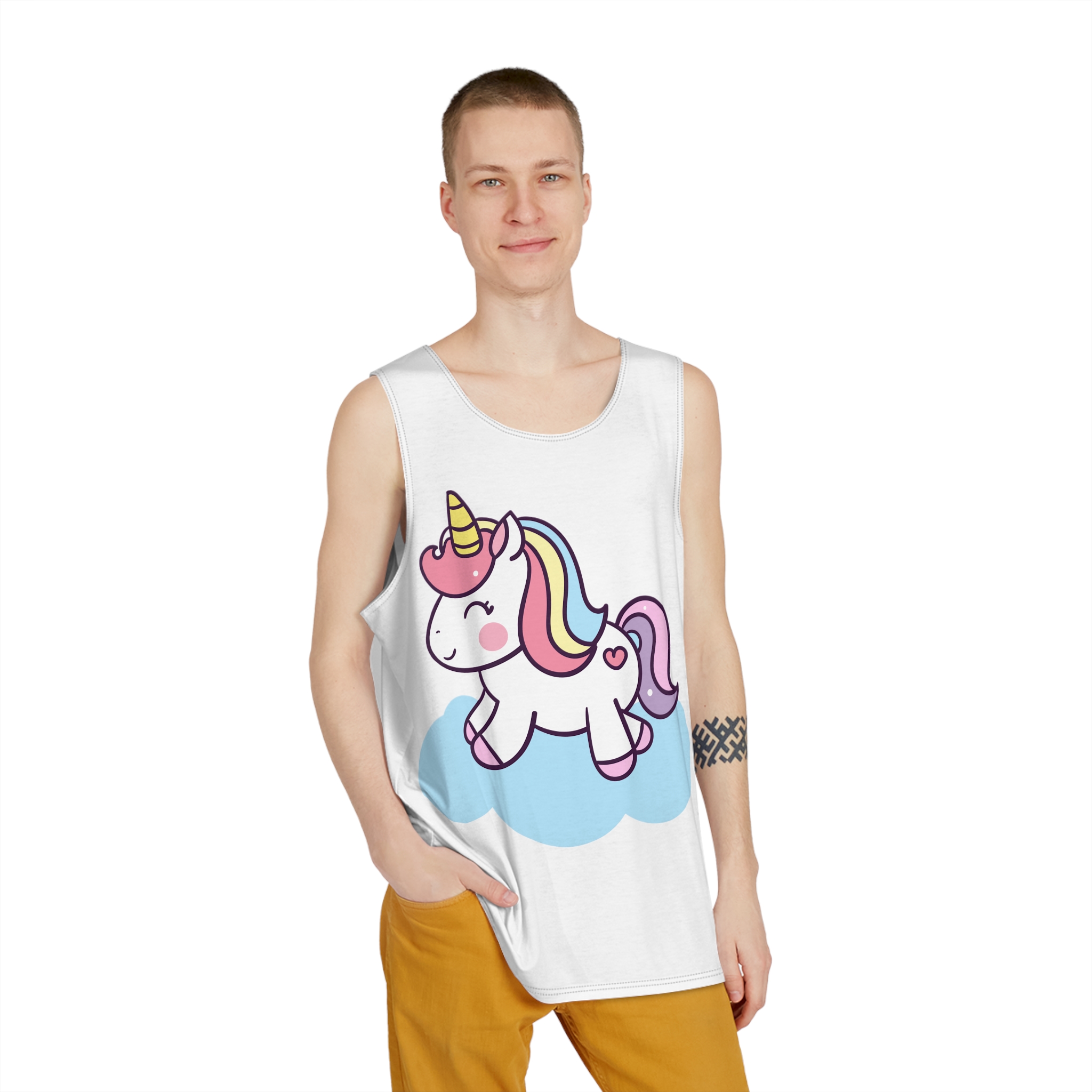Unicorns 61 Mens Tank Aop - Image 3