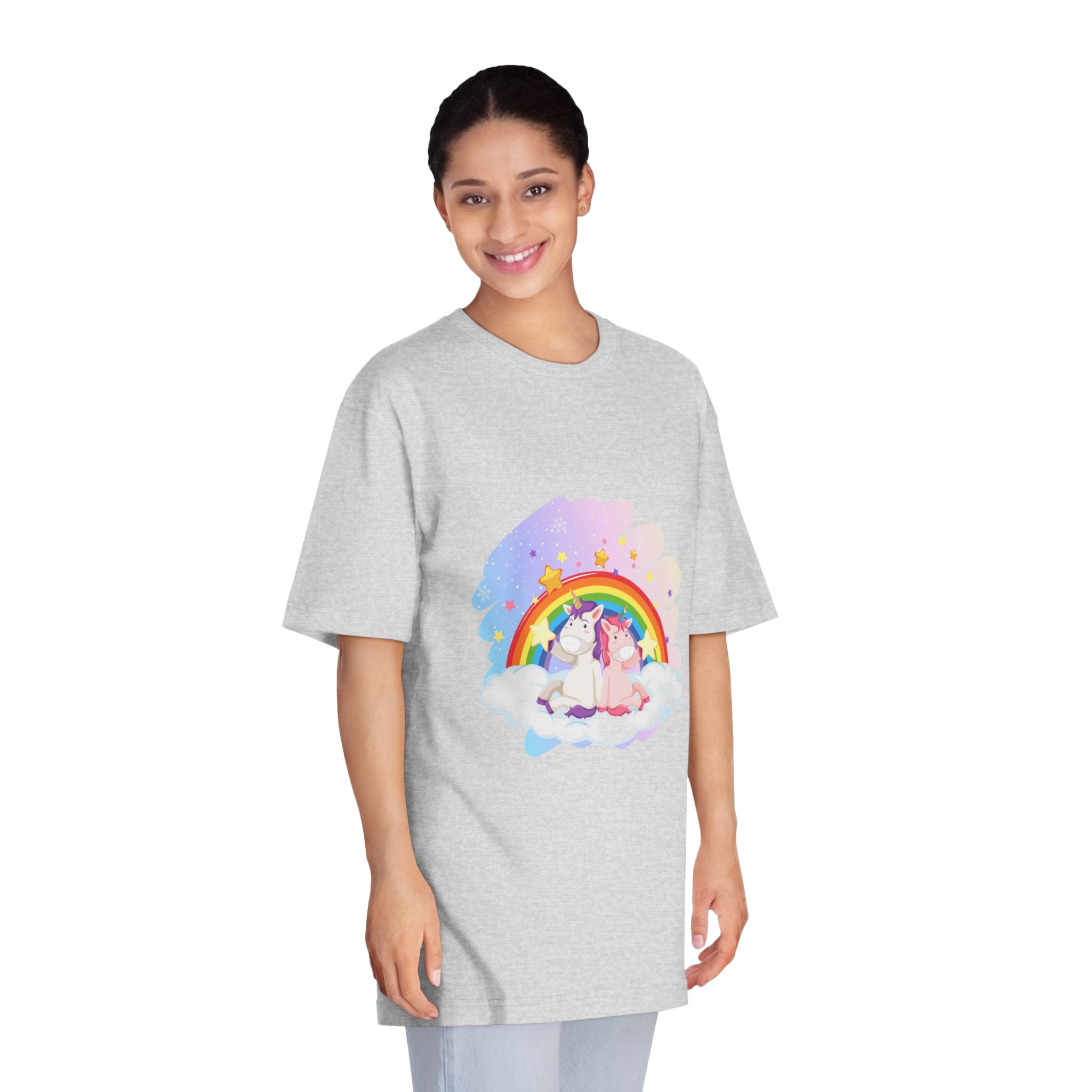 Unicorn V637 Unisex Classic Crewneck T Shirt - Image 15