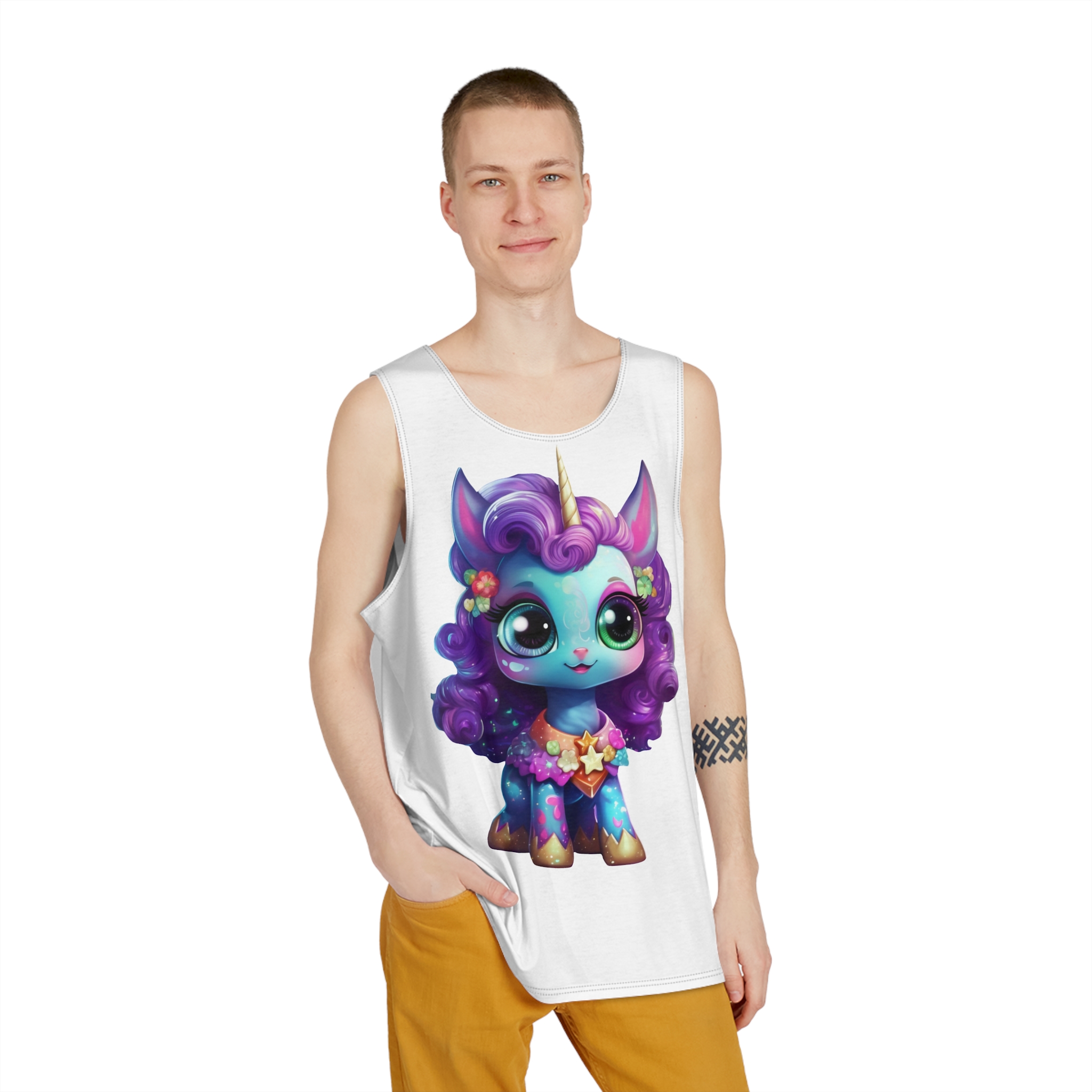 Unicorns 134 Mens Tank Aop - Image 3