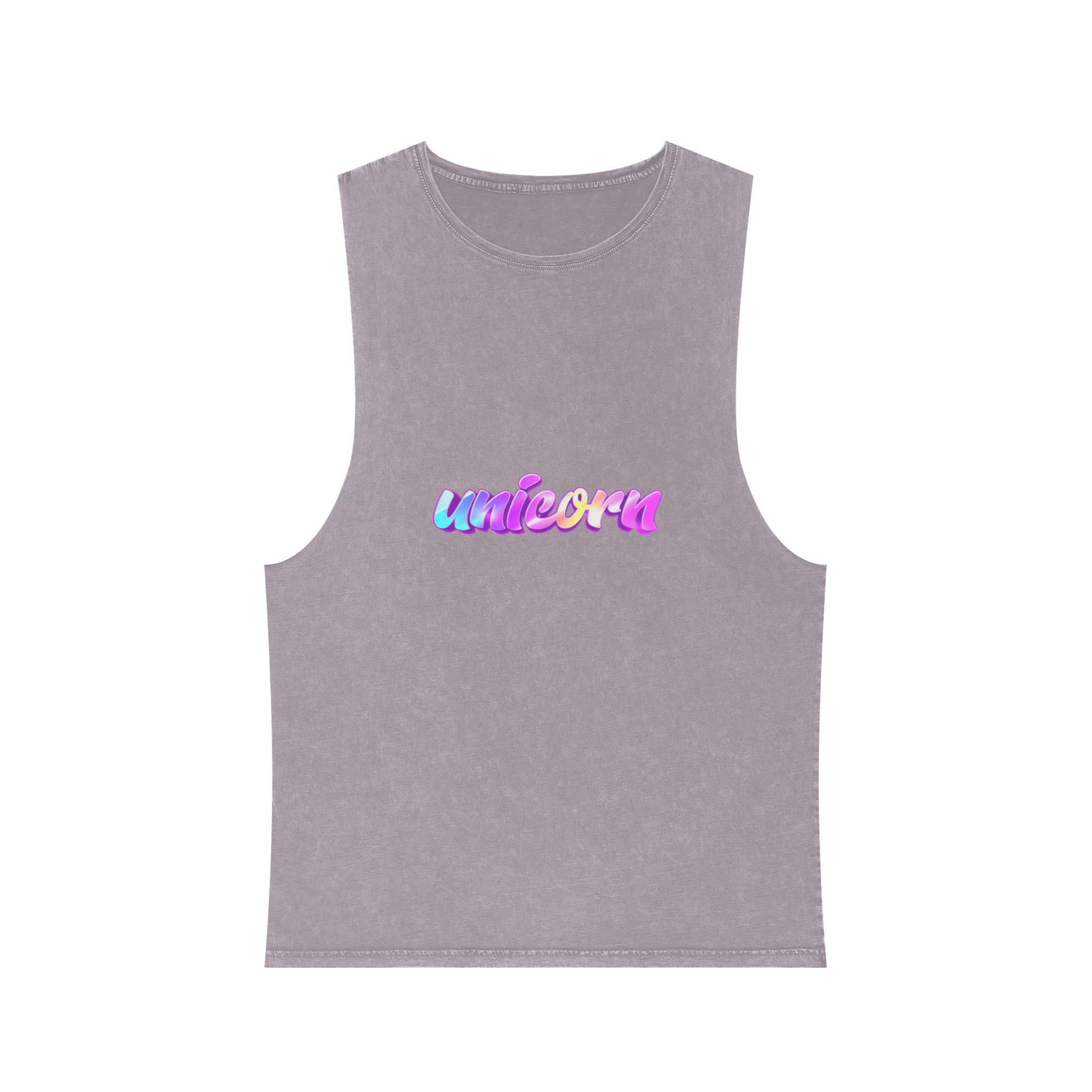 Unicorn 1 Copia Unisex Stonewash Tank Top - Image 17