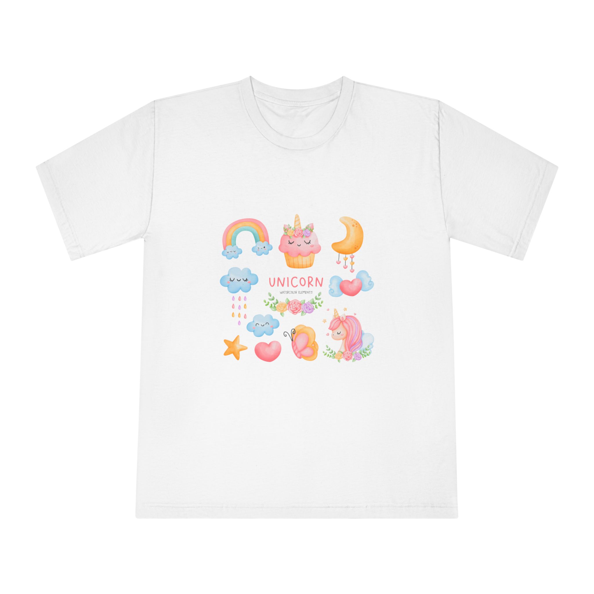 Unicorn V550 Unisex Classic Crewneck T Shirt
