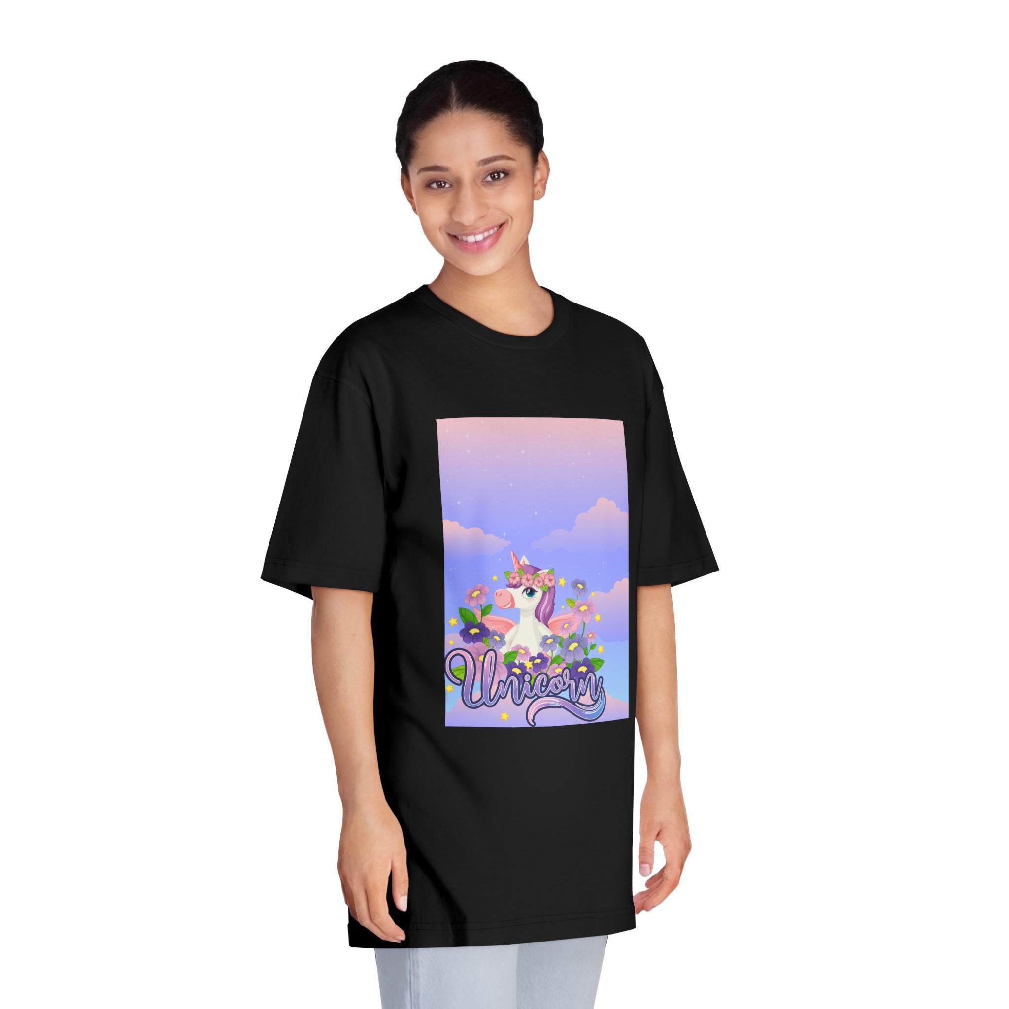 Unicorn V482 Unisex Classic Crewneck T Shirt - Image 7