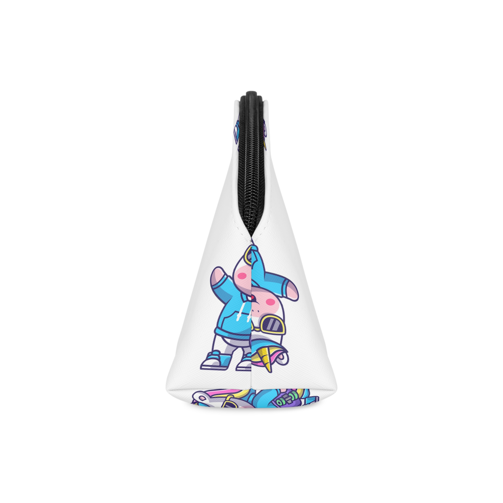 Cute Unicorn Skate Makeup Bag - Image 4