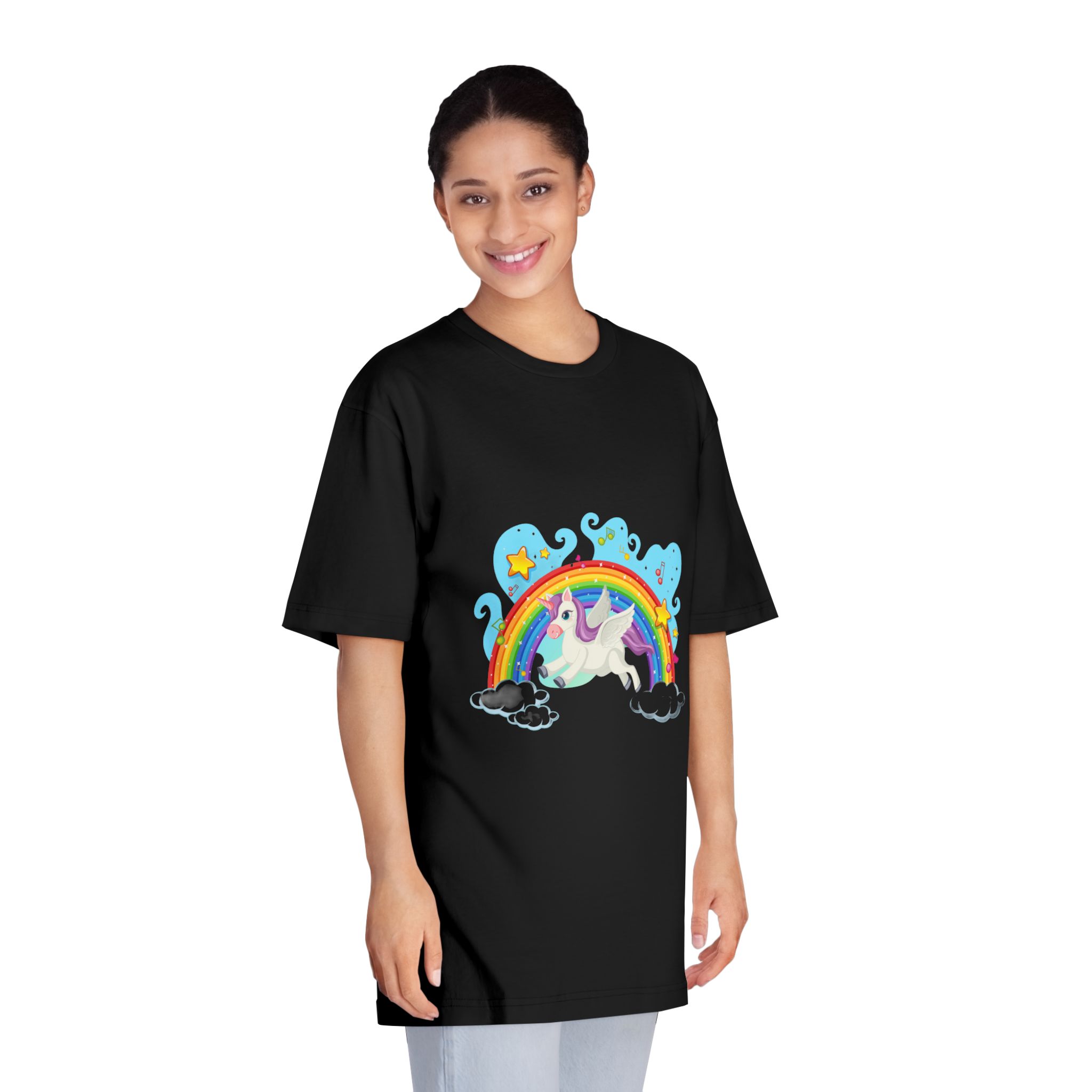 Unicorn V2 Unisex Classic Crewneck T Shirt - Image 7