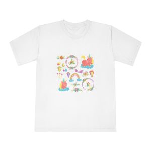 Magic Set With Unicorns Cute Horses World Dreams Dreams Unisex Classic Crewneck T Shirt