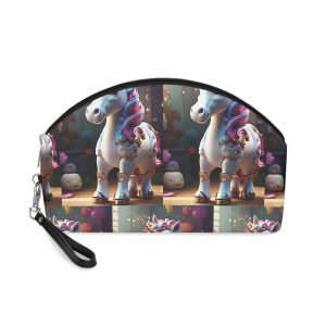 Animated Unicorn Children Generated By Ai (18) Makeup Bag