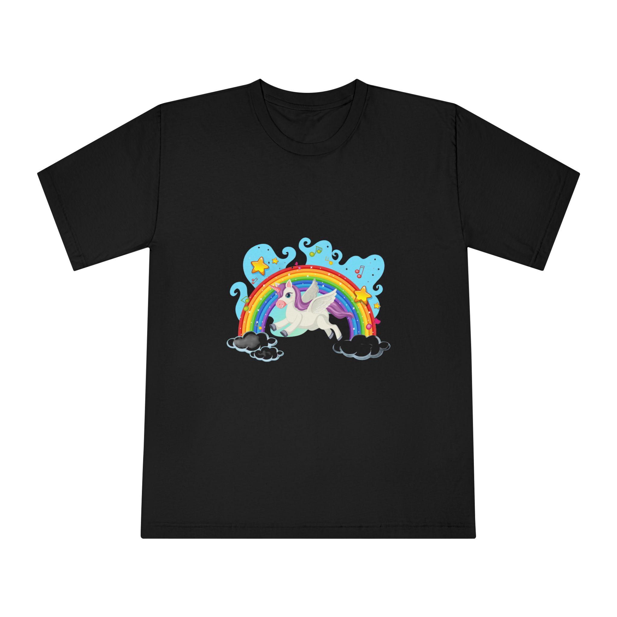 Unicorn V2 Unisex Classic Crewneck T Shirt - Image 5