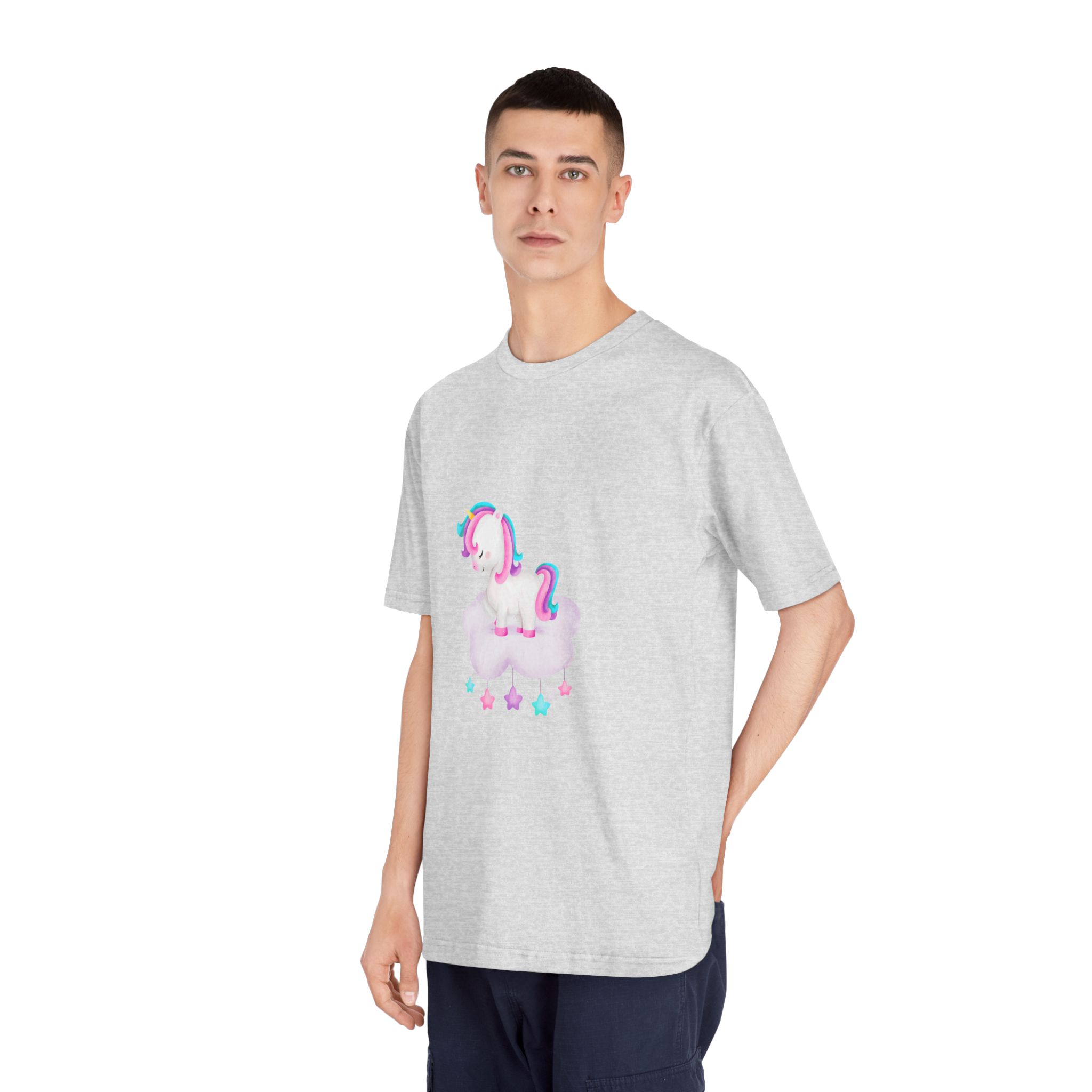 Unicorn V771 Unisex Classic Crewneck T Shirt - Image 16