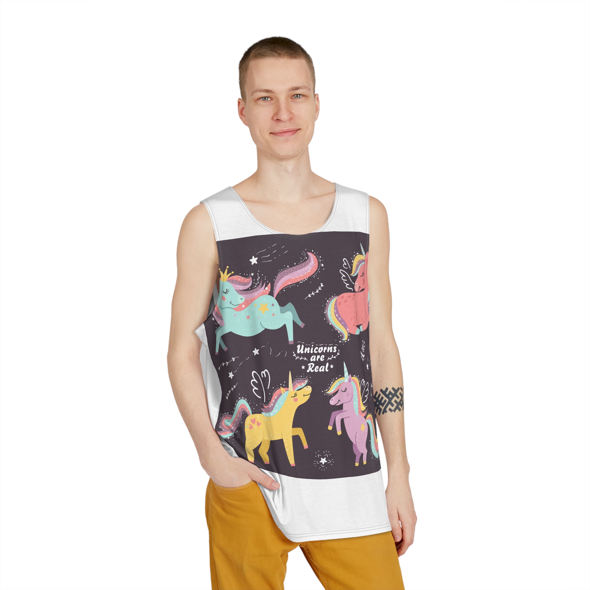 Unicorn V151 Mens Tank Aop - Image 3