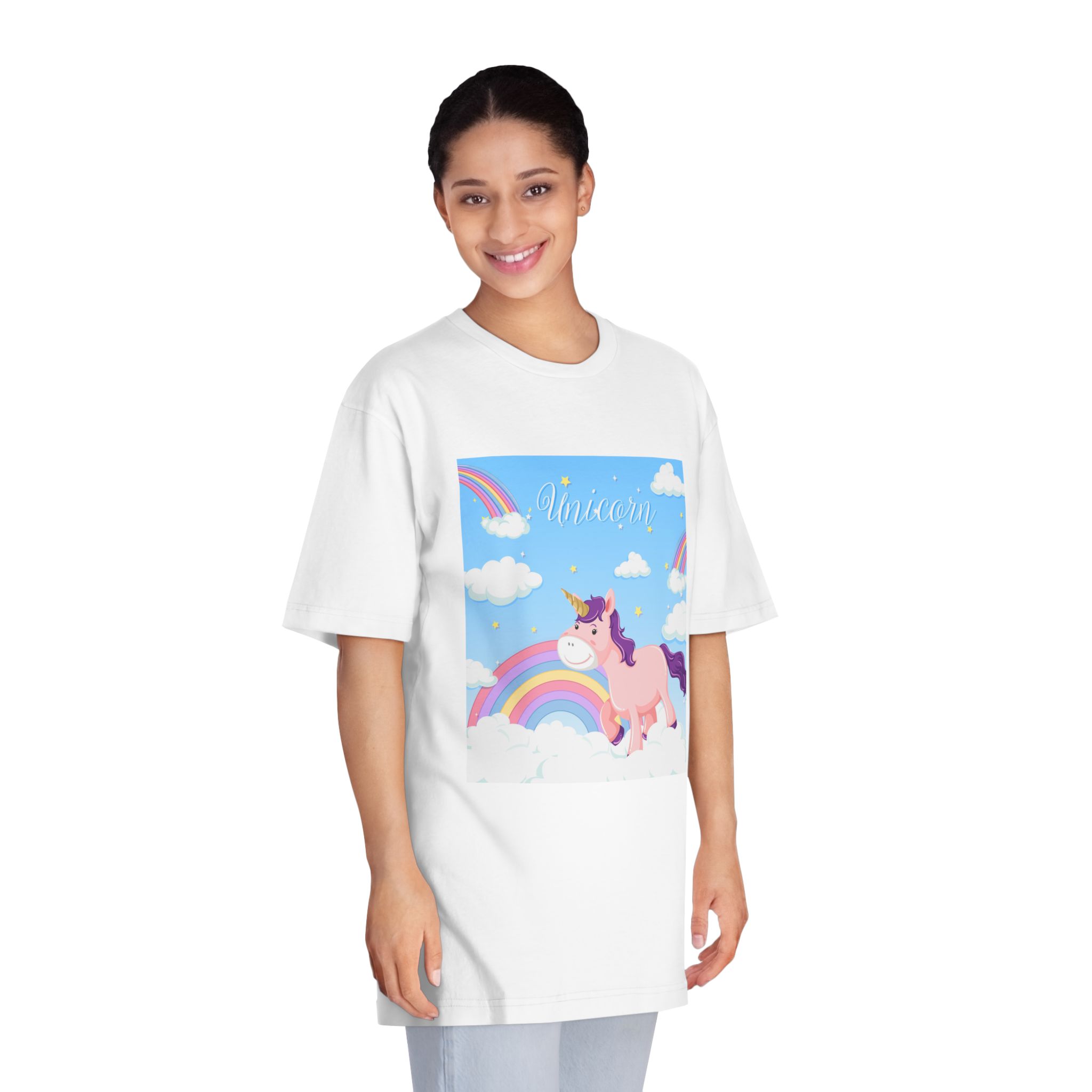 Unicorn V575 Unisex Classic Crewneck T Shirt - Image 3
