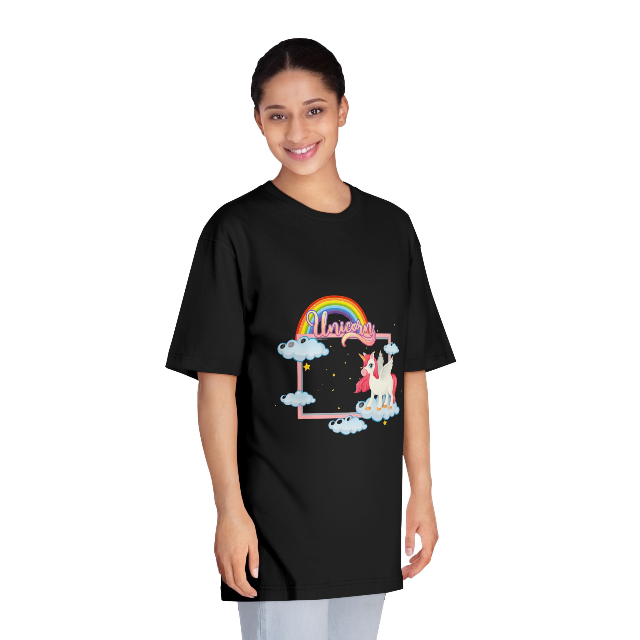 Unicorn V577 Unisex Classic Crewneck T Shirt - Image 7