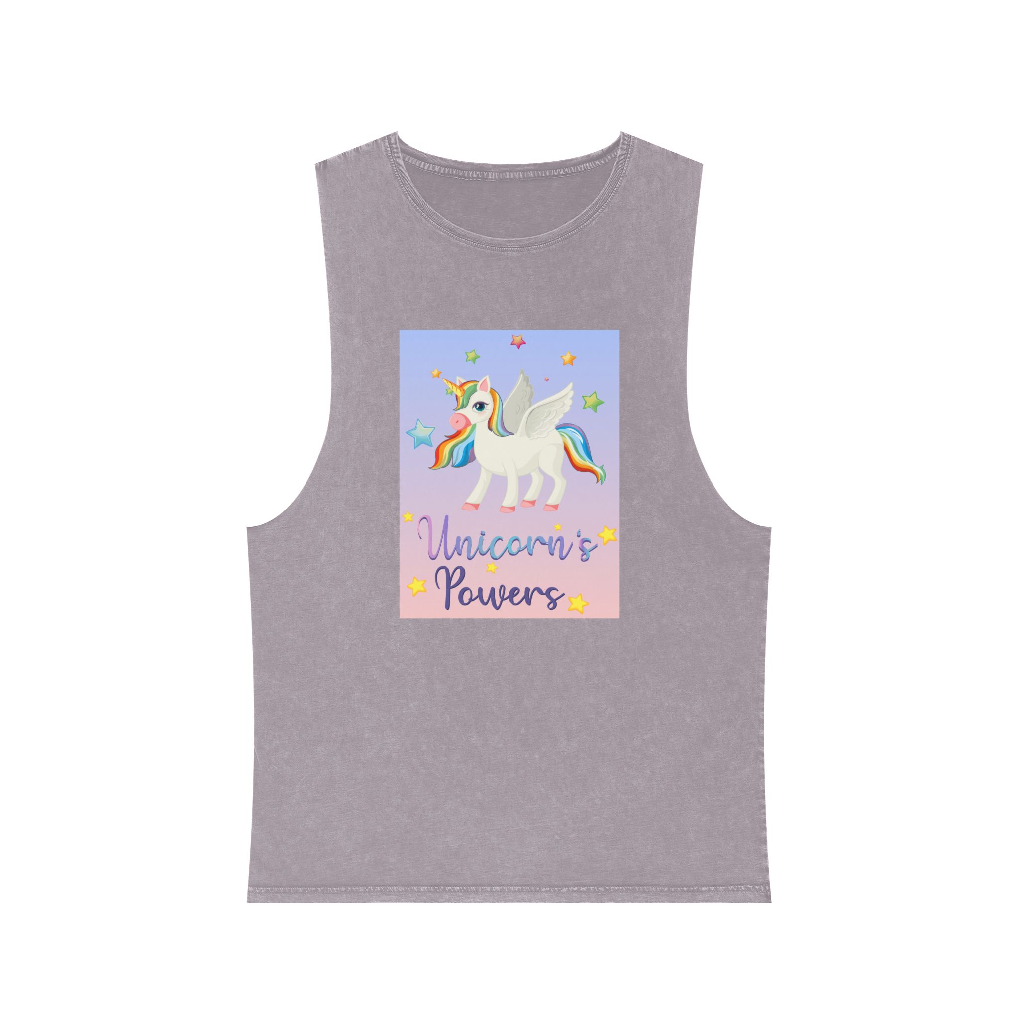 Unicorn V444 Unisex Stonewash Tank Top - Image 17