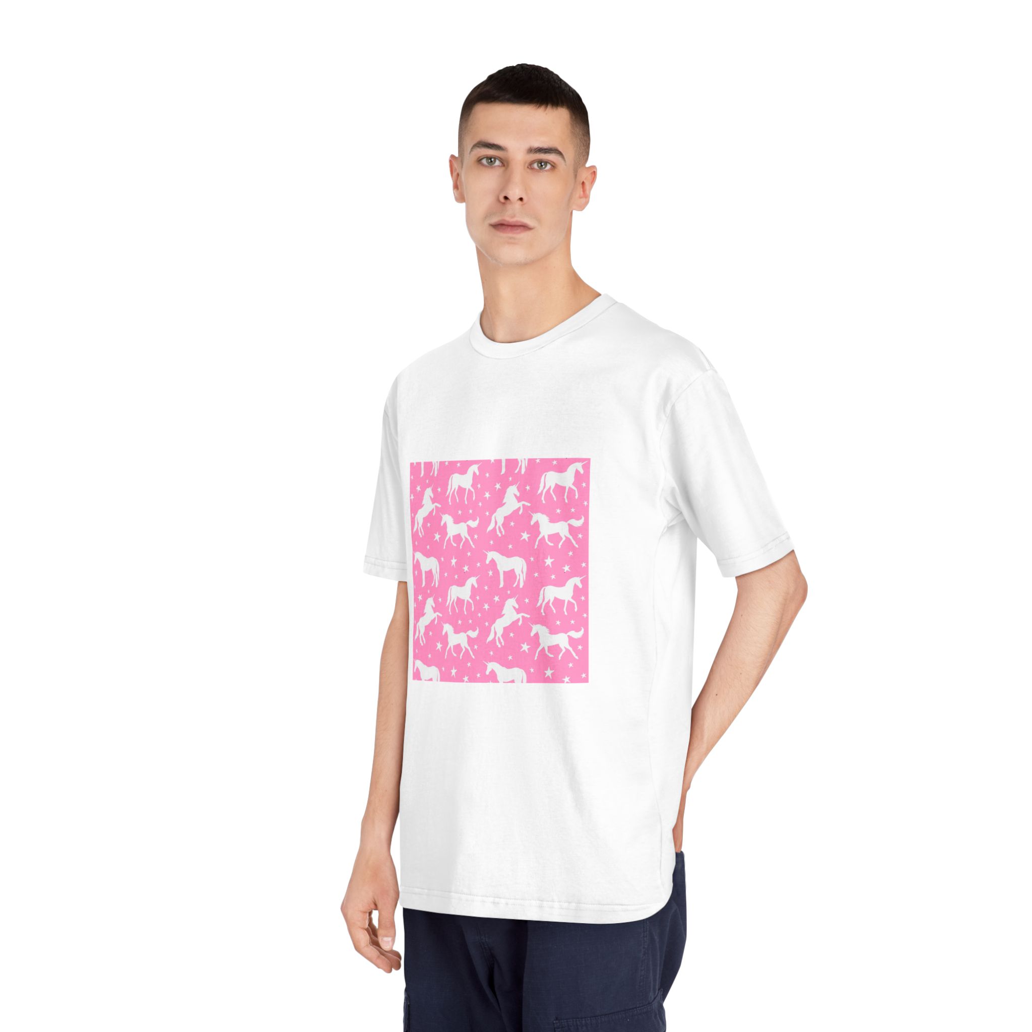 Unicorn V724 Unisex Classic Crewneck T Shirt - Image 4