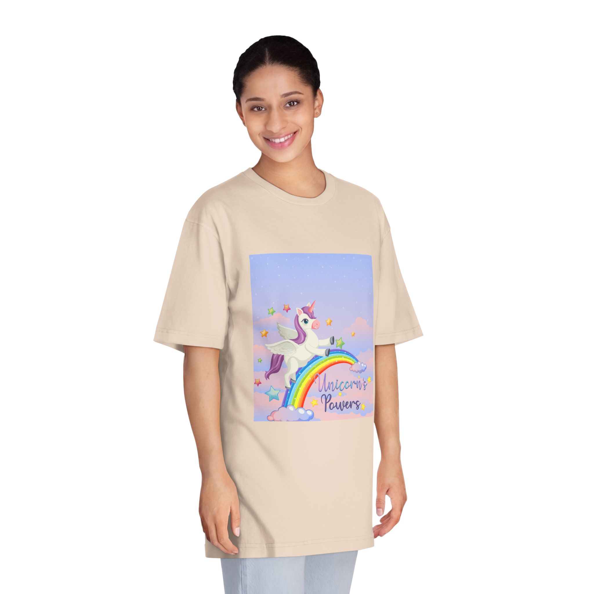 Unicorn V462 Unisex Classic Crewneck T Shirt - Image 11