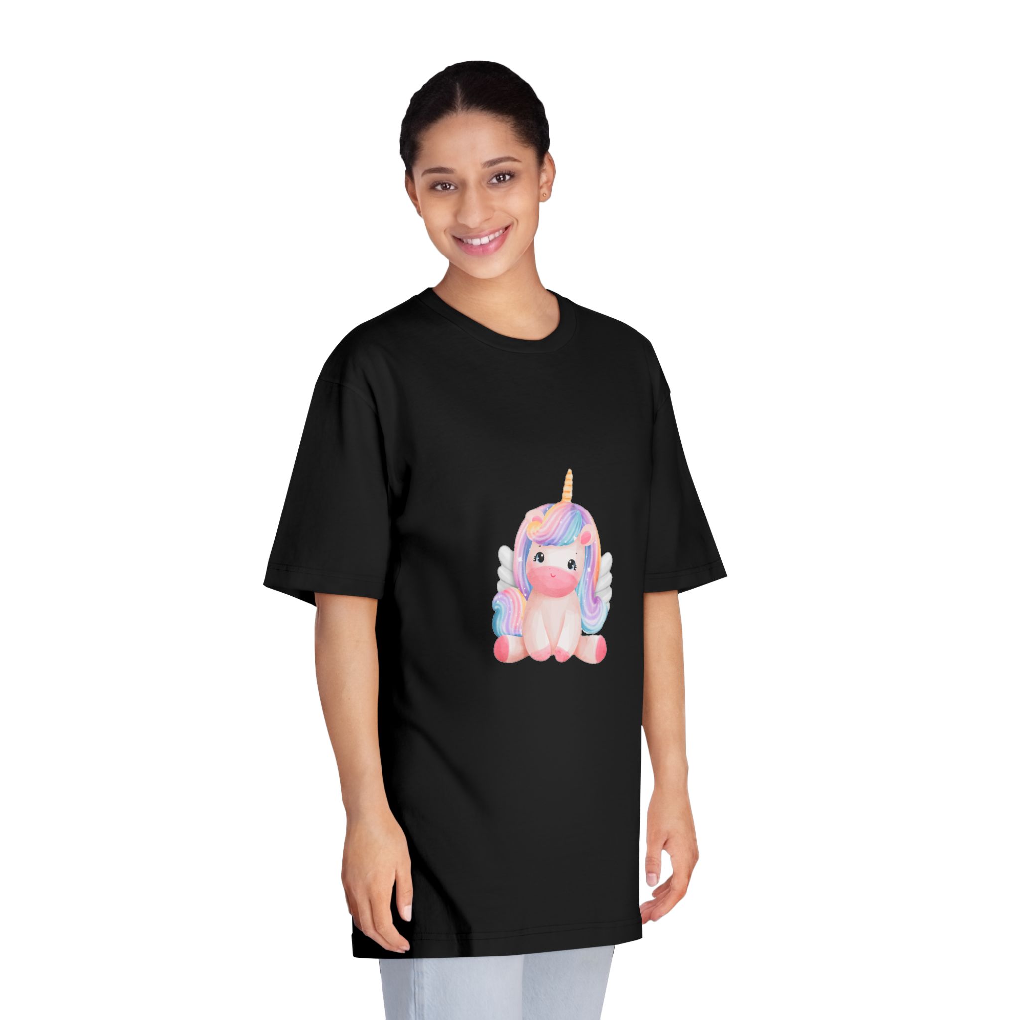 Unicorn V907 Unisex Classic Crewneck T Shirt - Image 7