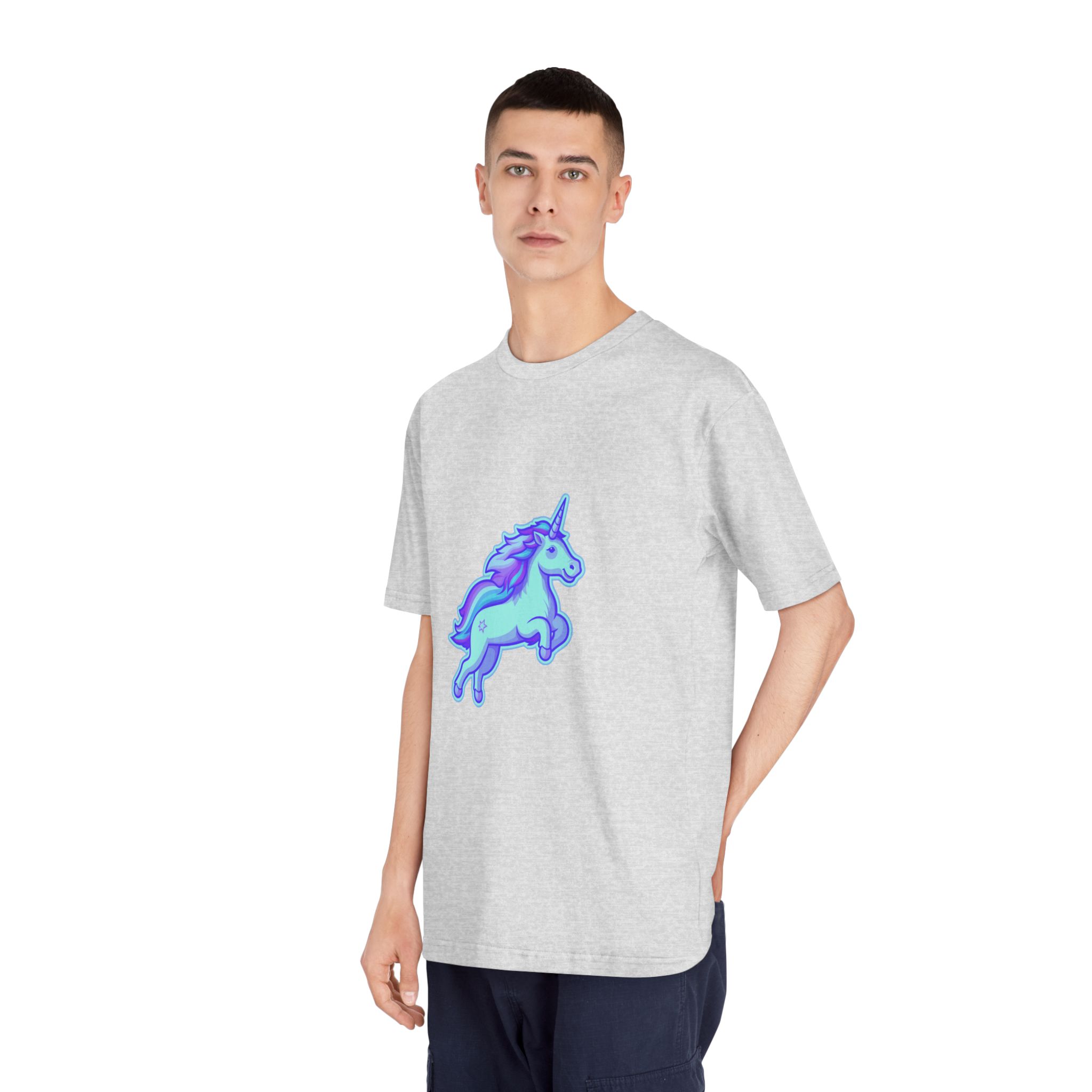 Unicorns 295 Unisex Classic Crewneck T Shirt - Image 16