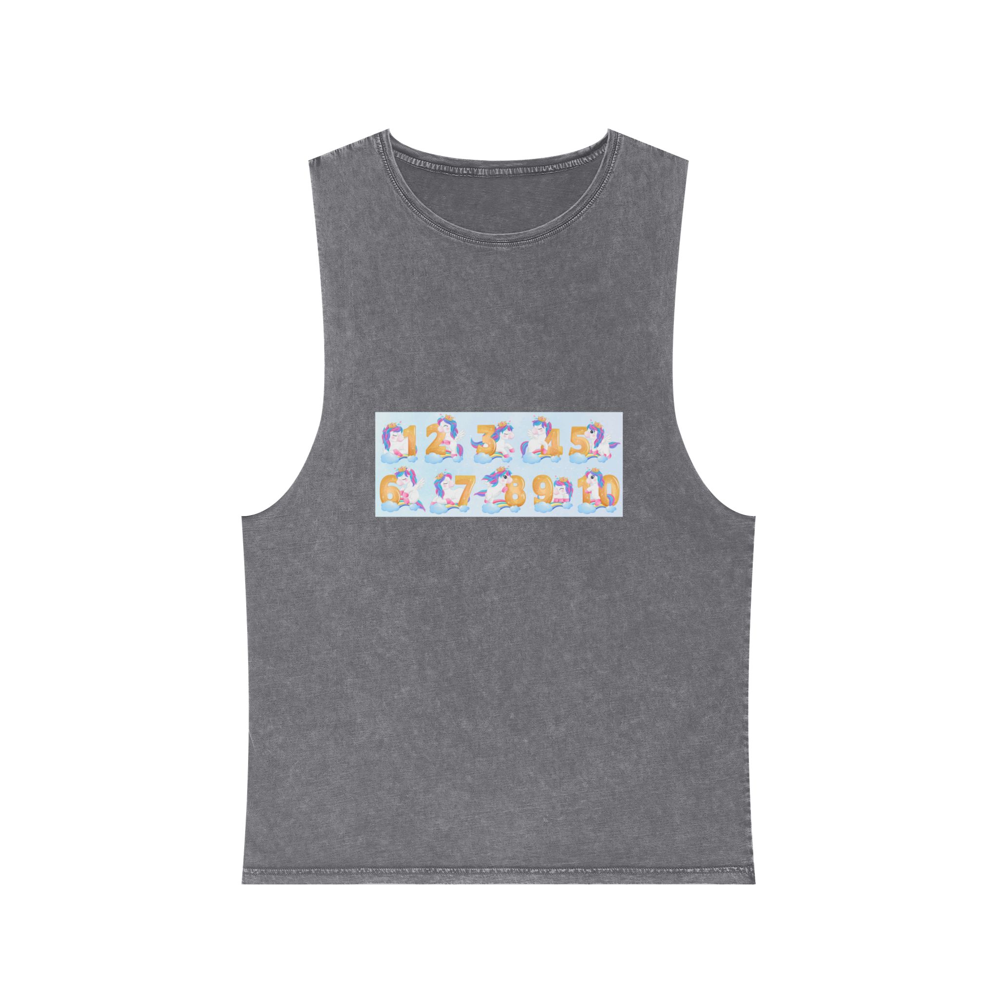 Unicorn V496 Unisex Stonewash Tank Top - Image 9
