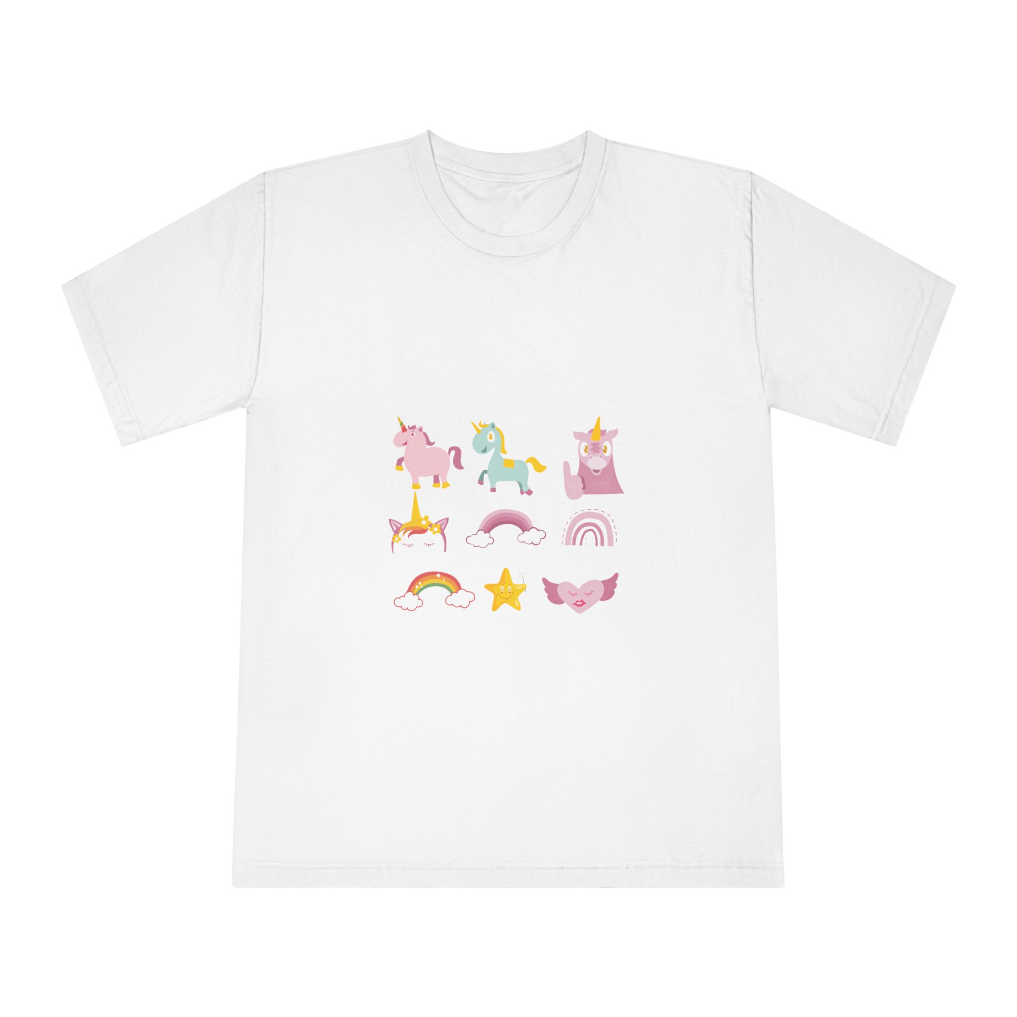 Unicorn V742 Unisex Classic Crewneck T Shirt